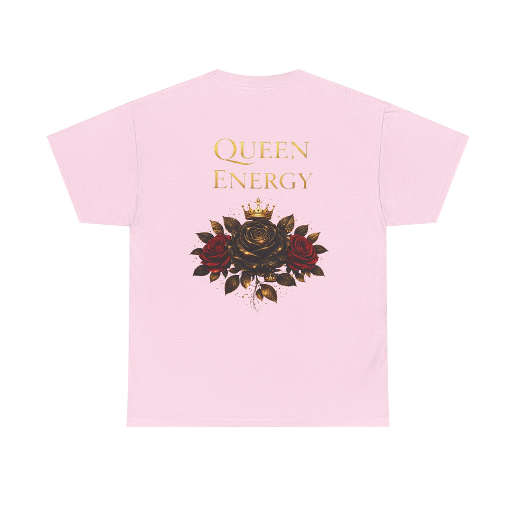 Queen Energy Tee — Floral Crown Graphic T‑Shirt