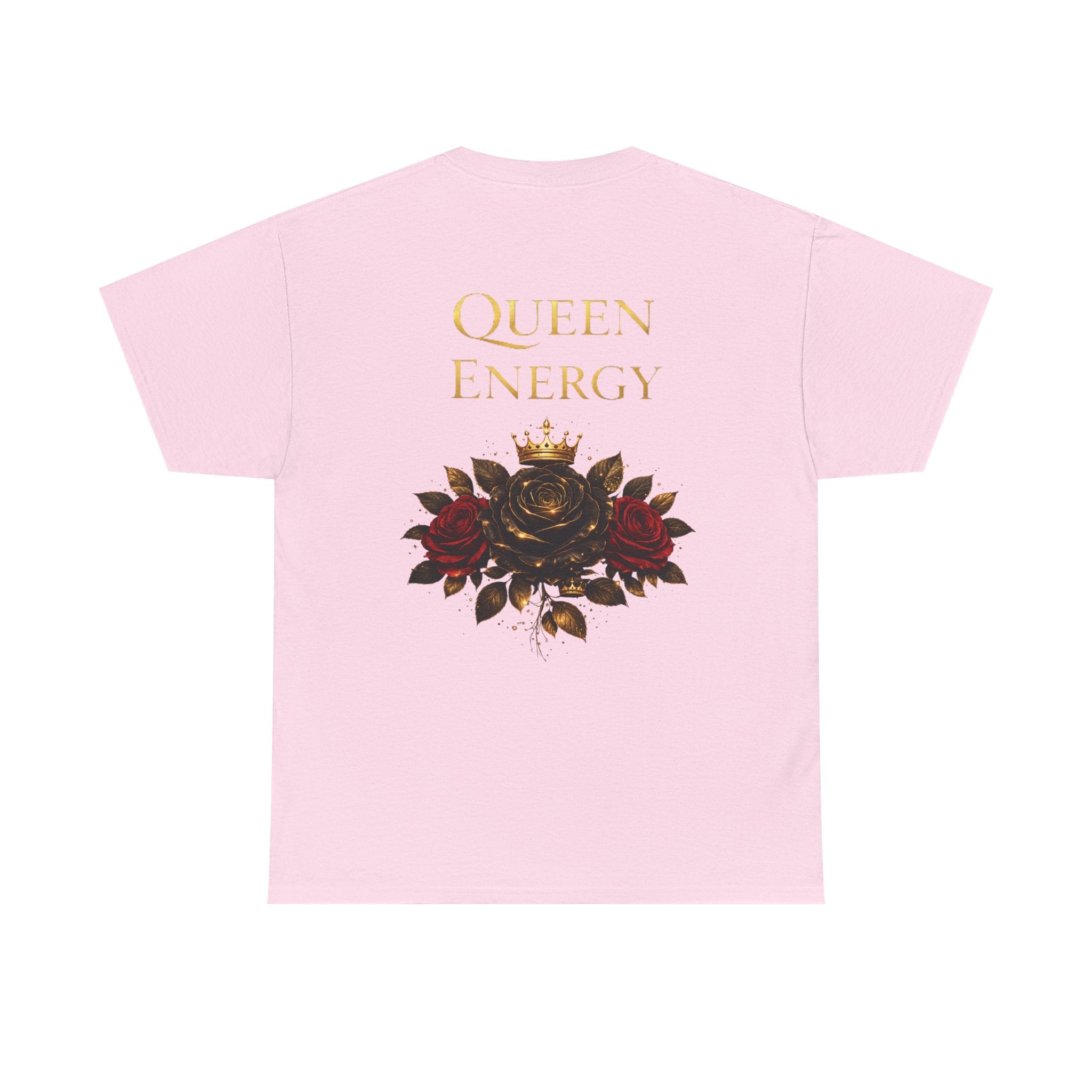 Queen Energy Tee — Floral Crown Graphic T‑Shirt