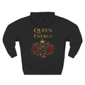 Queen Energy Hoodie — Floral Crown Graphic Fleece Pullover