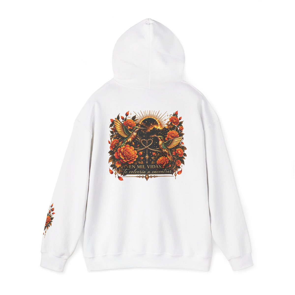 En Mil Vidas, Te Volvería a Encontrar | Chicaify | Unisex Heavy Blend™ Hooded Sweatshirt