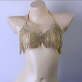 Rhinestone Tassel body Jewelry