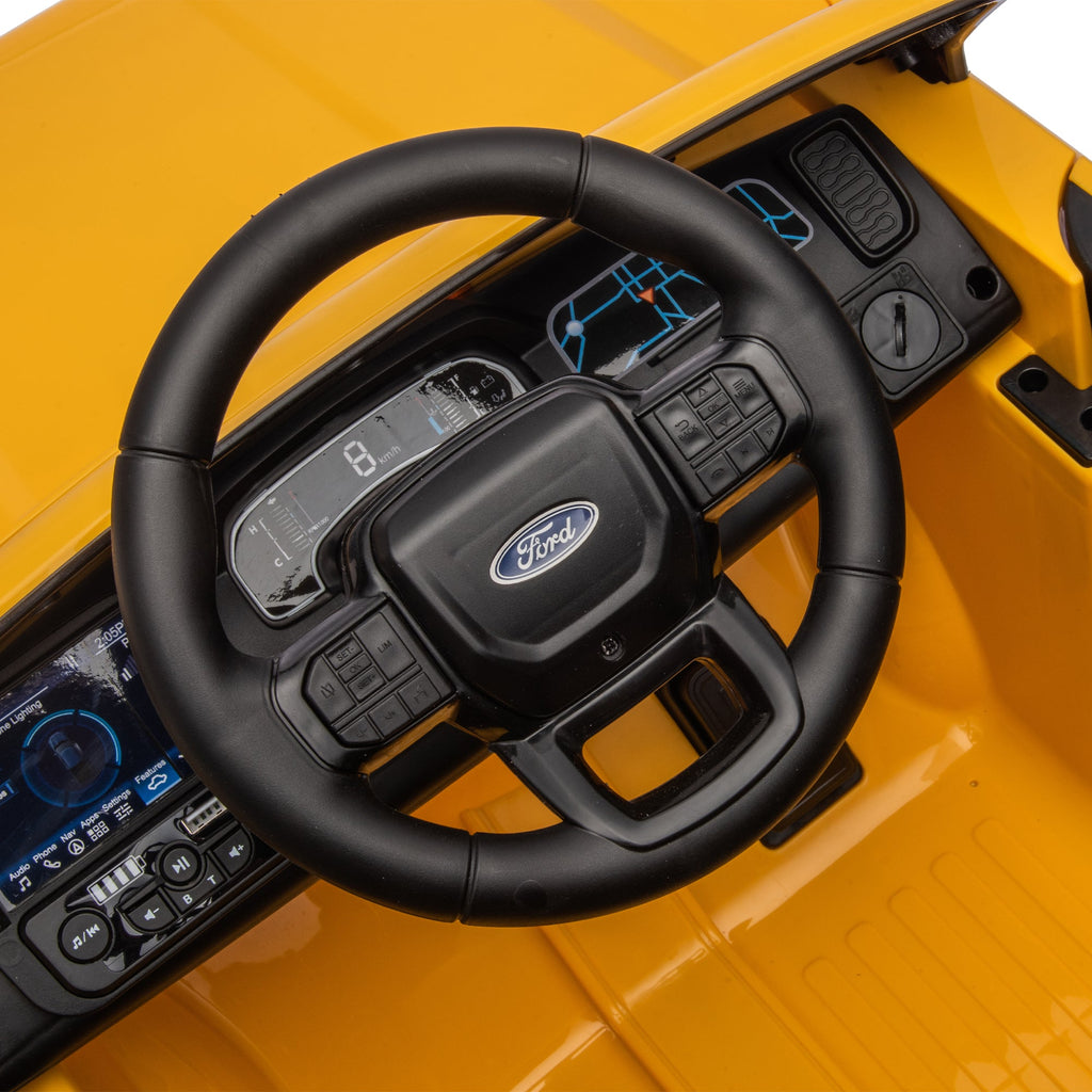 12V Licensed Ford Ranger Kids' Ride-On Truck with Remote