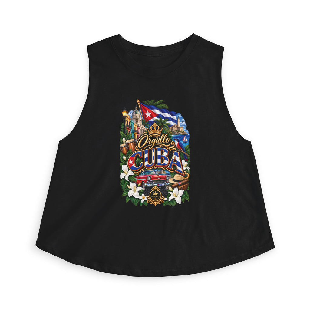 Orgullo Cuba — Raíces Unidas Collection |  Crop Top