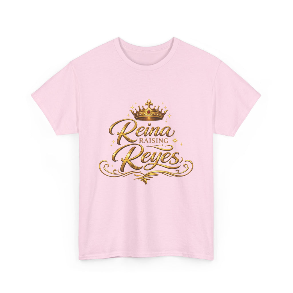 Reina Raising Reyes T-Shirt — Gold Crown Family Name Tee