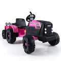 24V Kids' Electric Ride-On Tractor with Trailer & Remote
