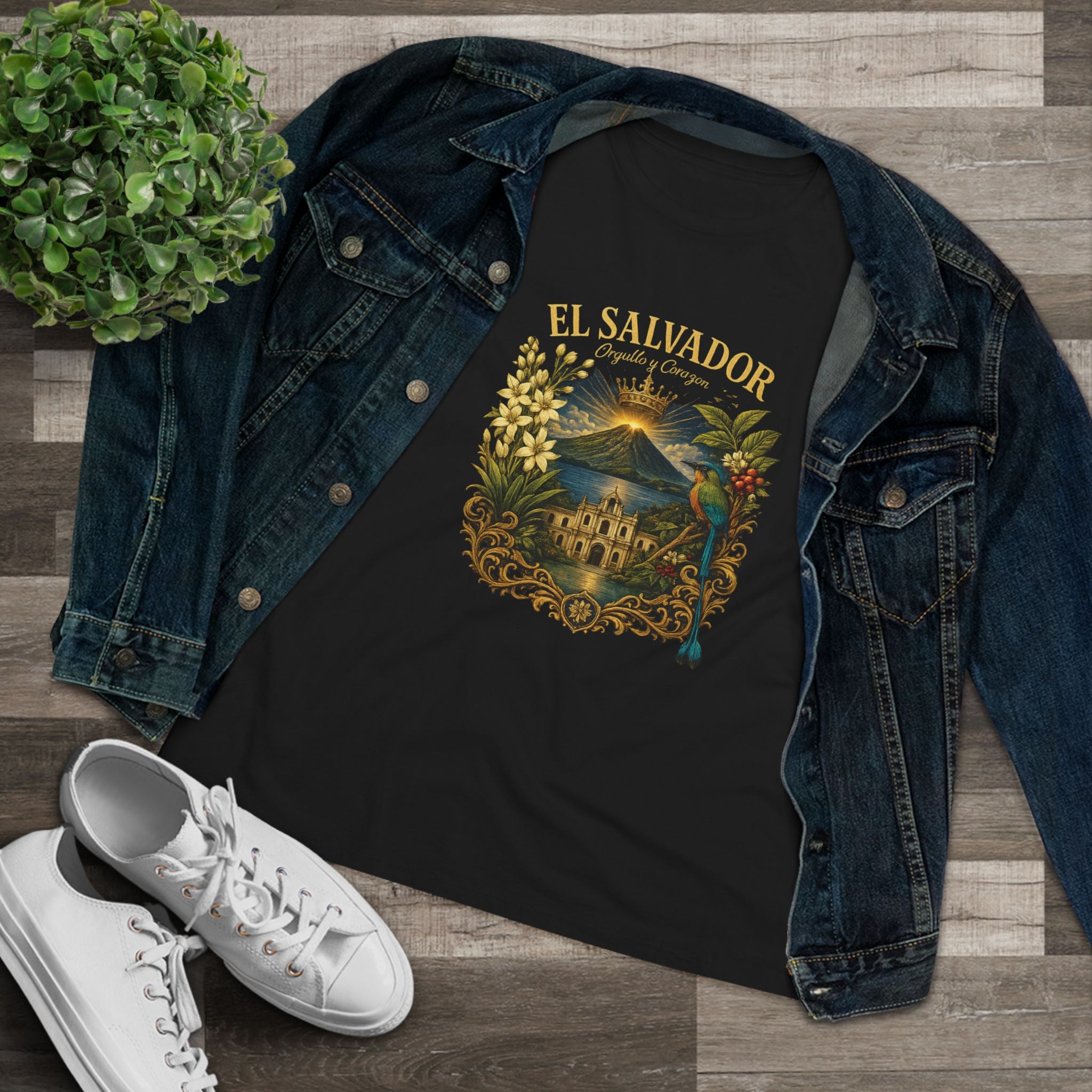 Corazón de Volcanes Cotton Tee