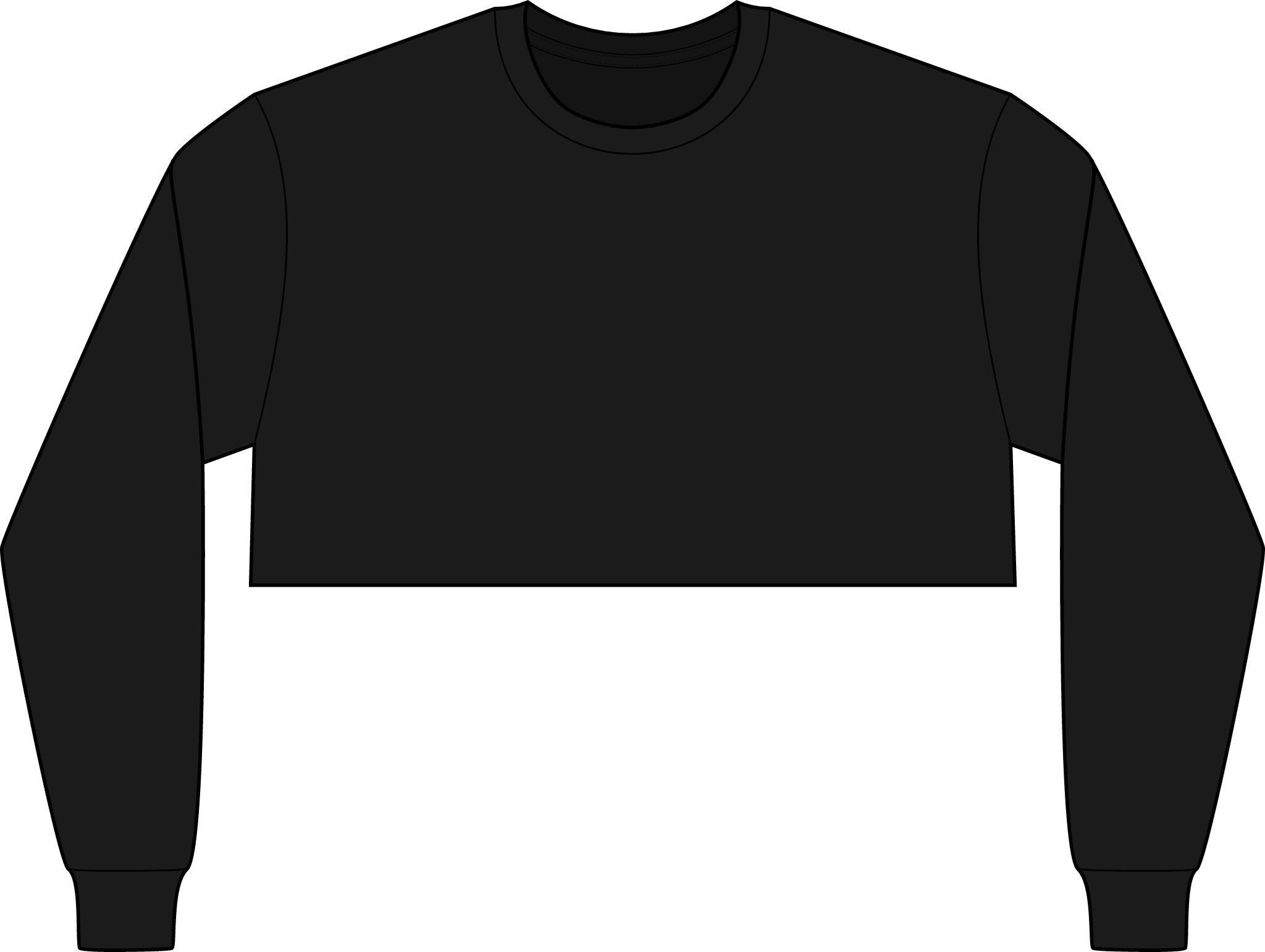 Brasil | Raices Unidas Women's FWD Fashion Crop Long Sleeve Tee