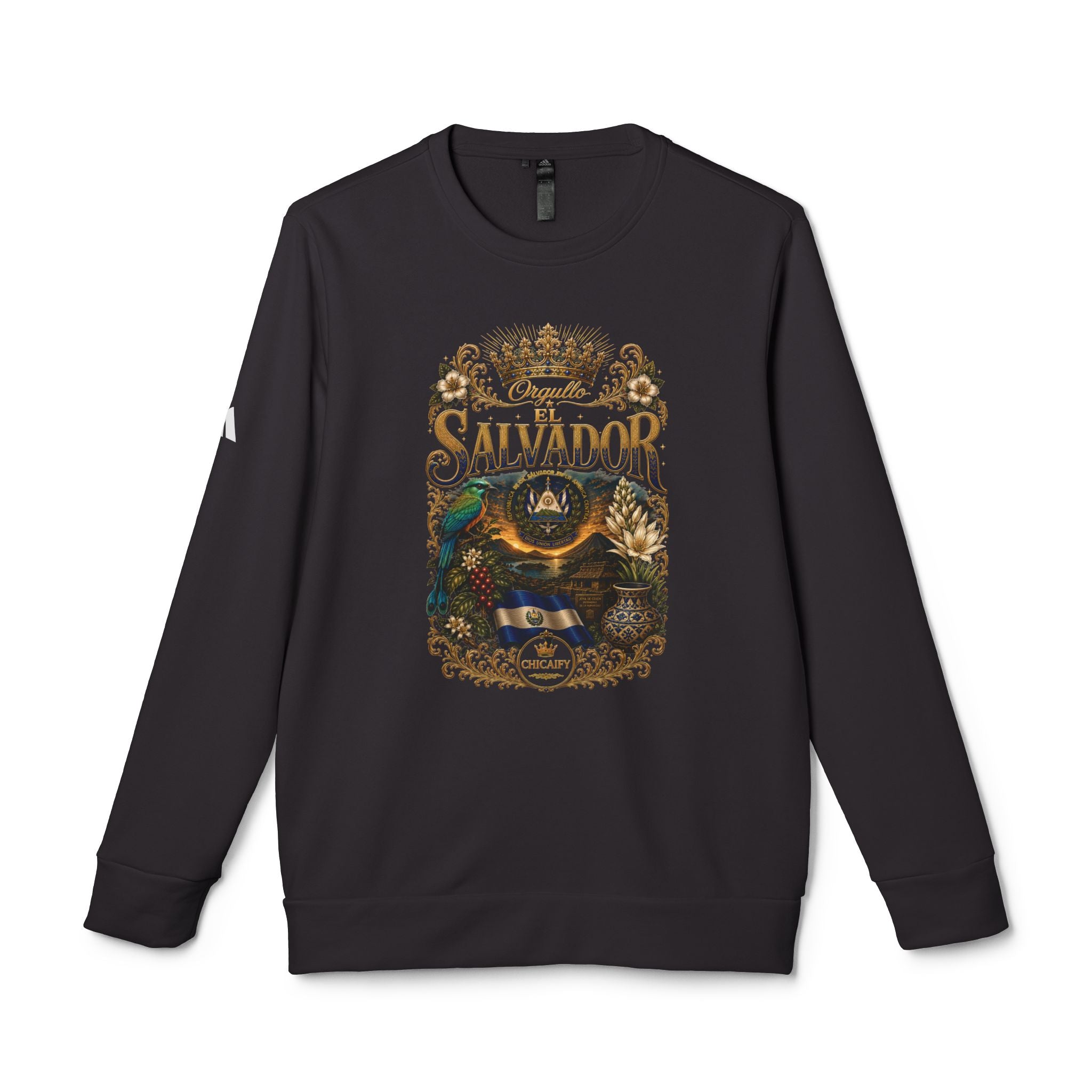 Corazon de Volcanes / El Salvador Heritage  Adidas Crewneck Sweatshirt