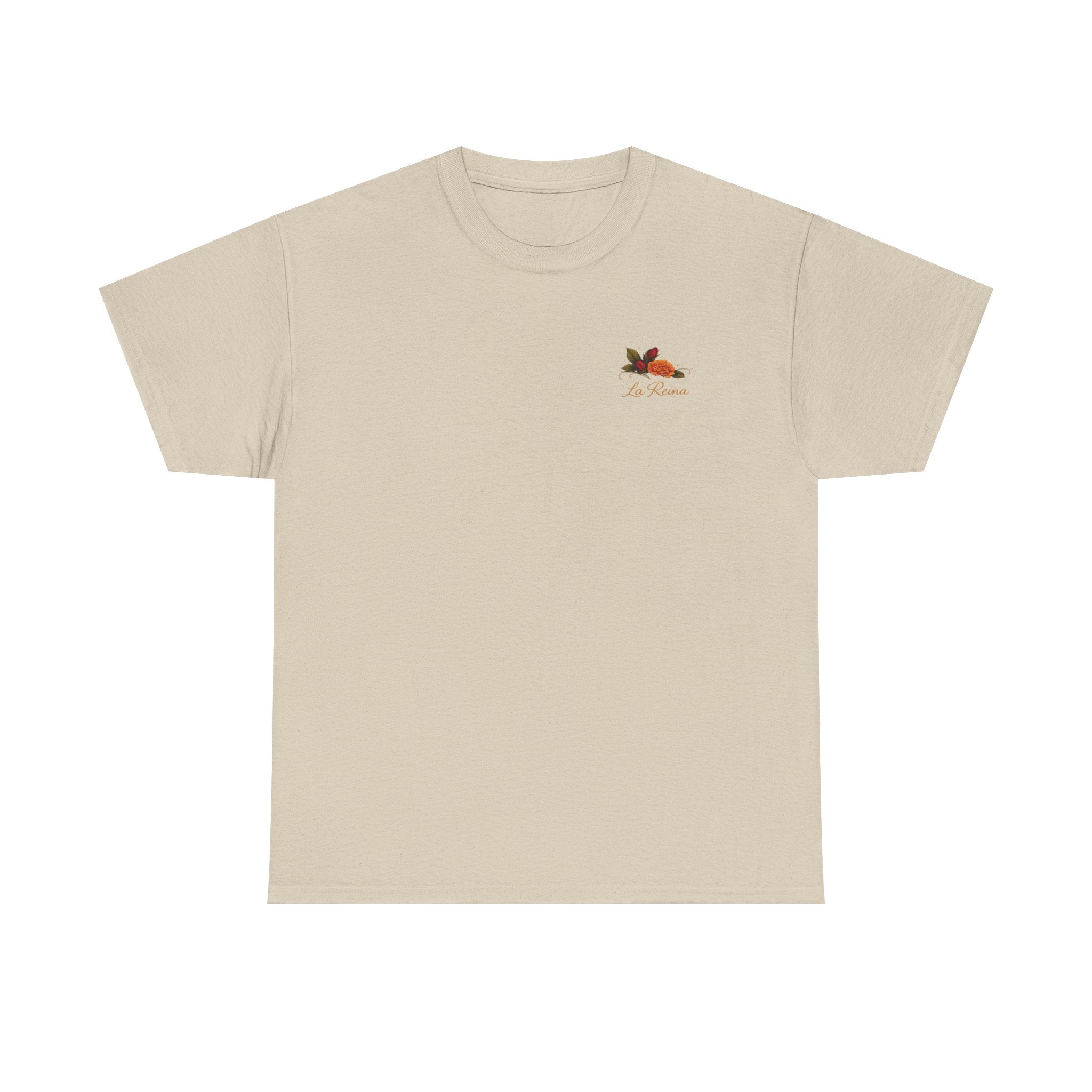 T-Shirt — "Hecha de Fuerza y Flores" Floral Empowerment Tee