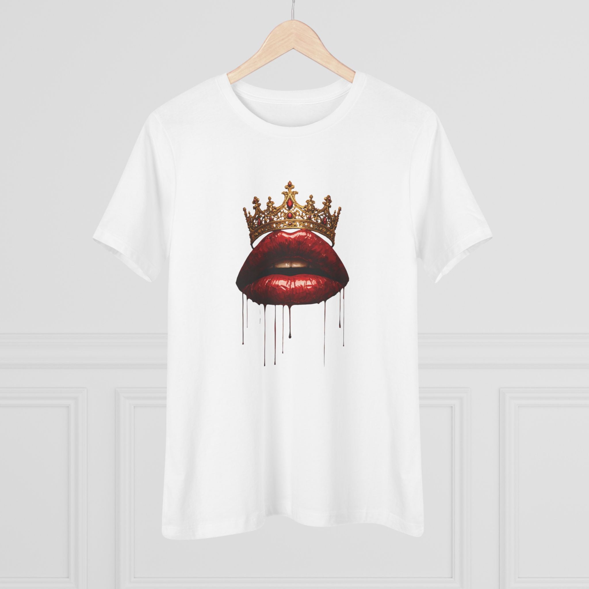 Crowned Lips Graphic Cotton Tee