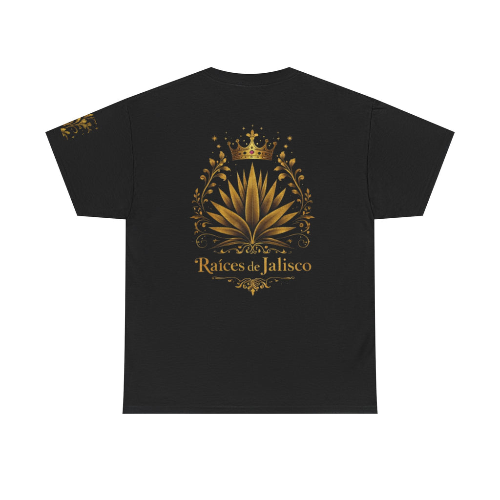 T-Shirt — Raíces de Jalisco Gold Agave Crown Tee