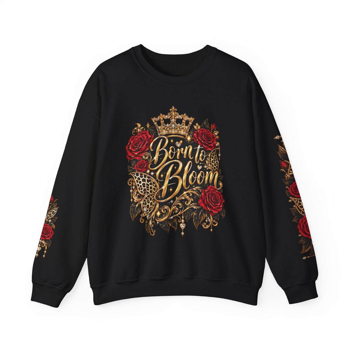 Born to Bloom – Reimagined Edition | Unisex Heavy Blend™ Crewneck Sweatshirt
