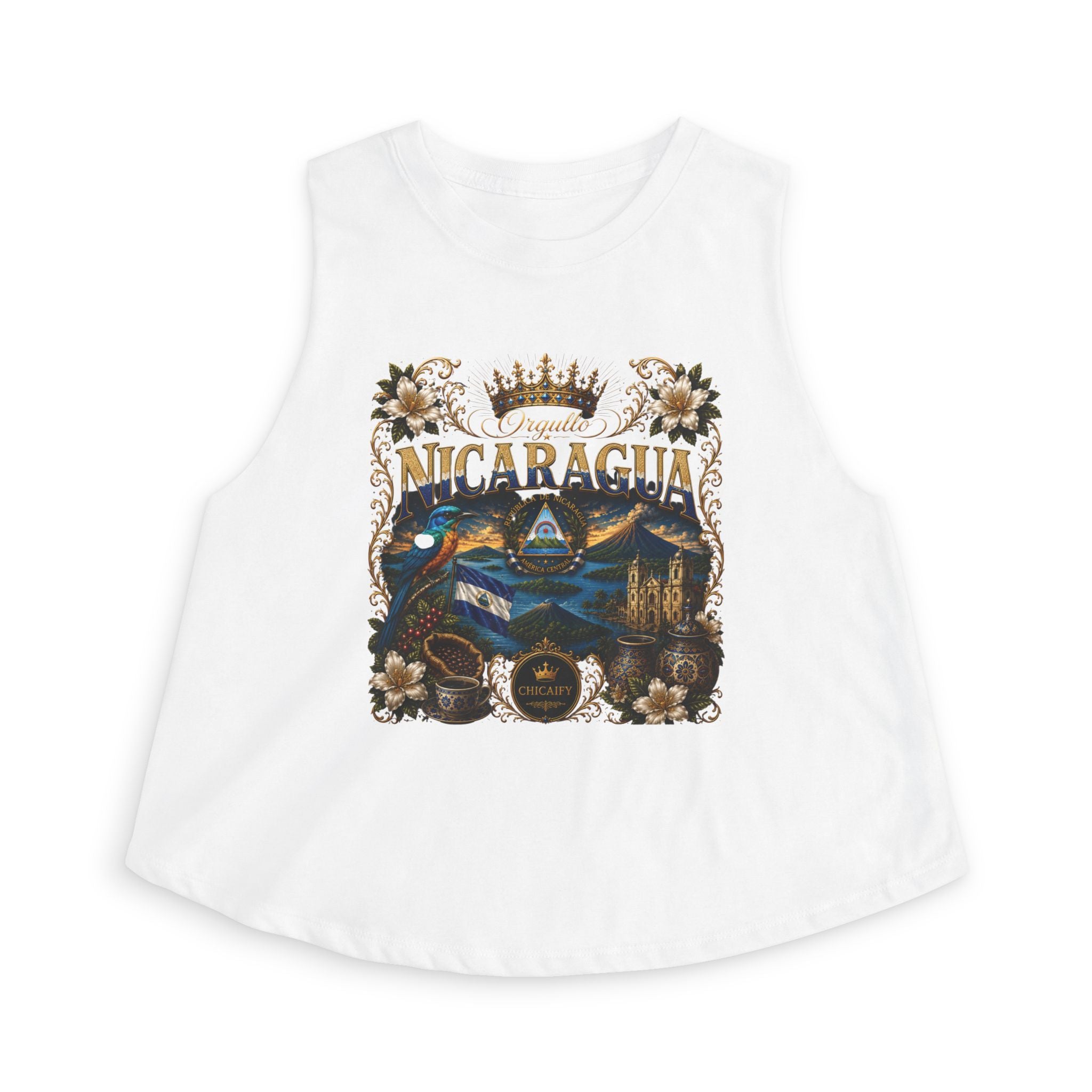 Raíces Unidas — Orgullo Nicaragua Crop Top