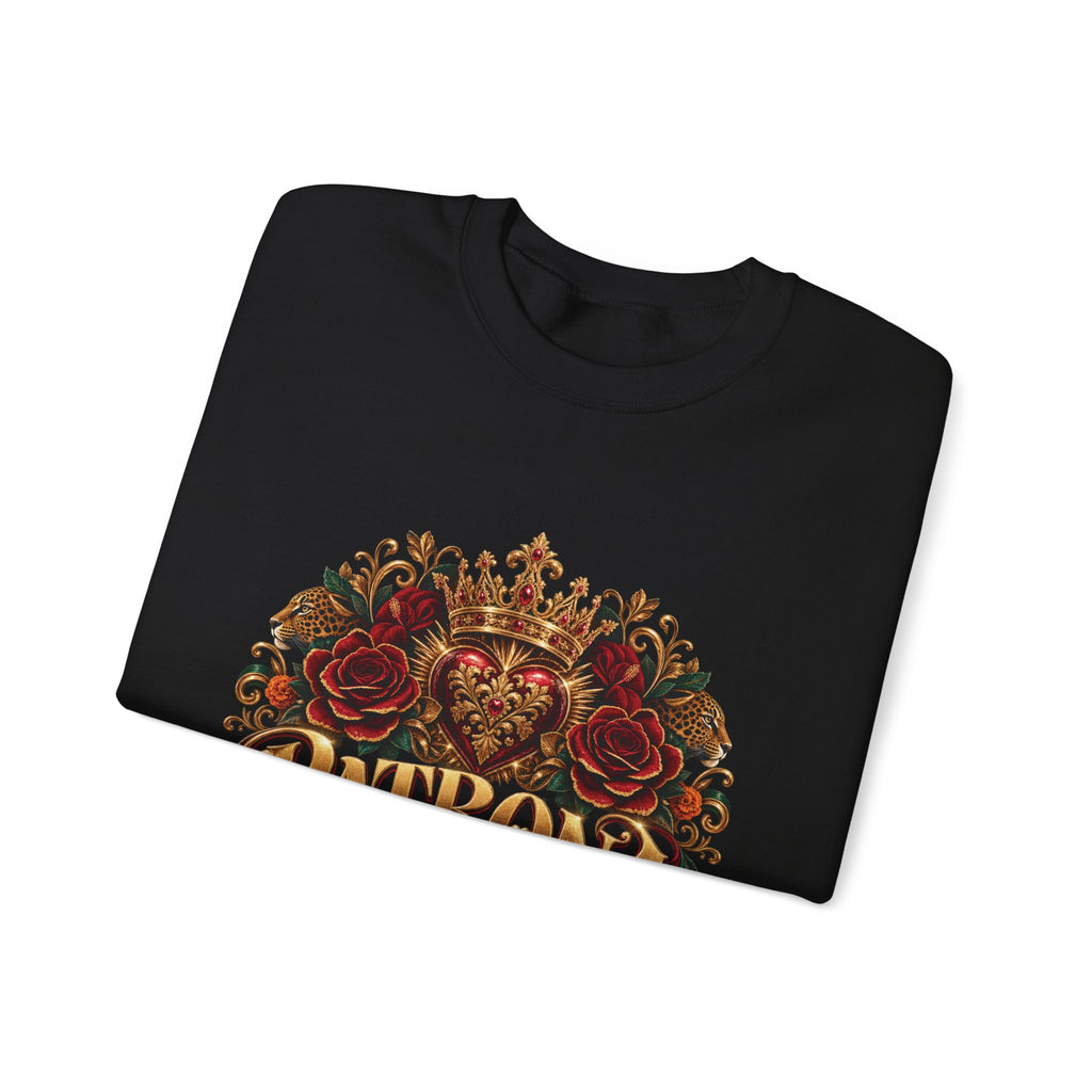Patrona | Crowned in Power – Chicaify Collection | Unisex Heavy Blend™ Crewneck Sweatshirt