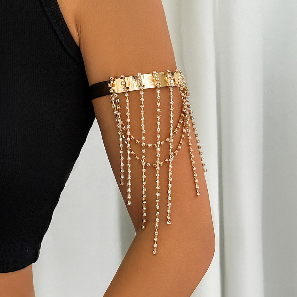Beaded Tassel Arm Bracelet