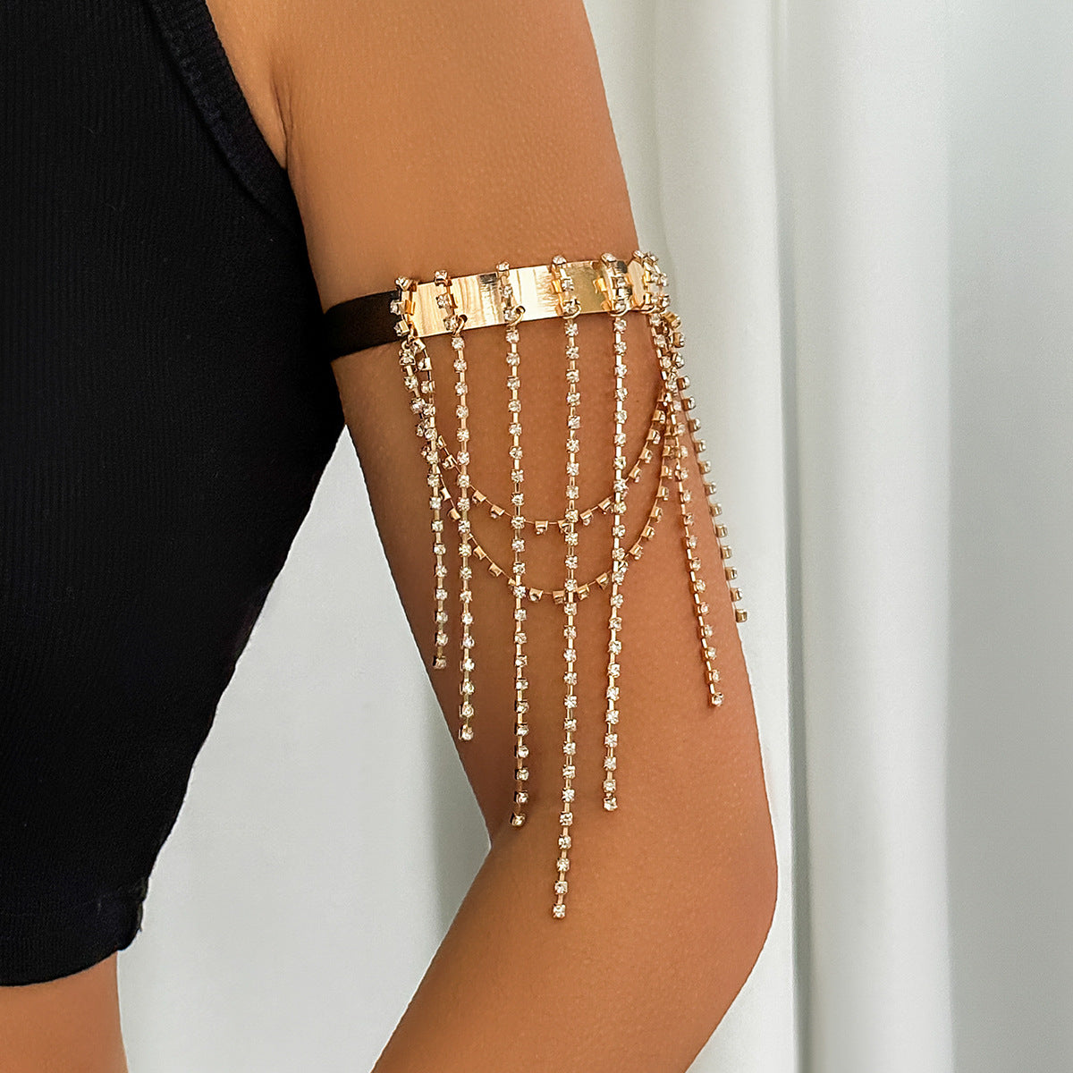 Beaded Tassel Arm Bracelet
