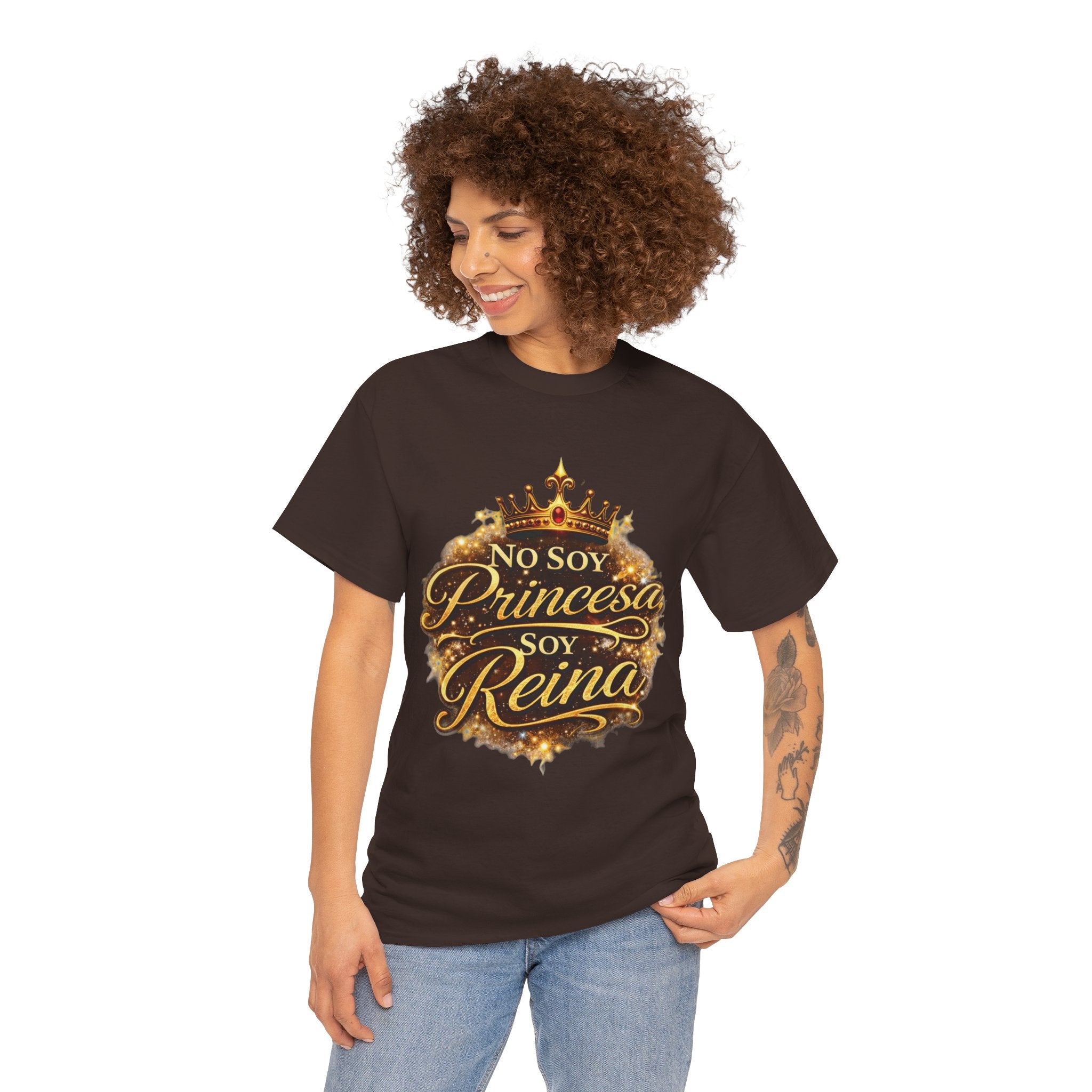 T-Shirt — "No Soy Princesa, Soy Reina" Tee