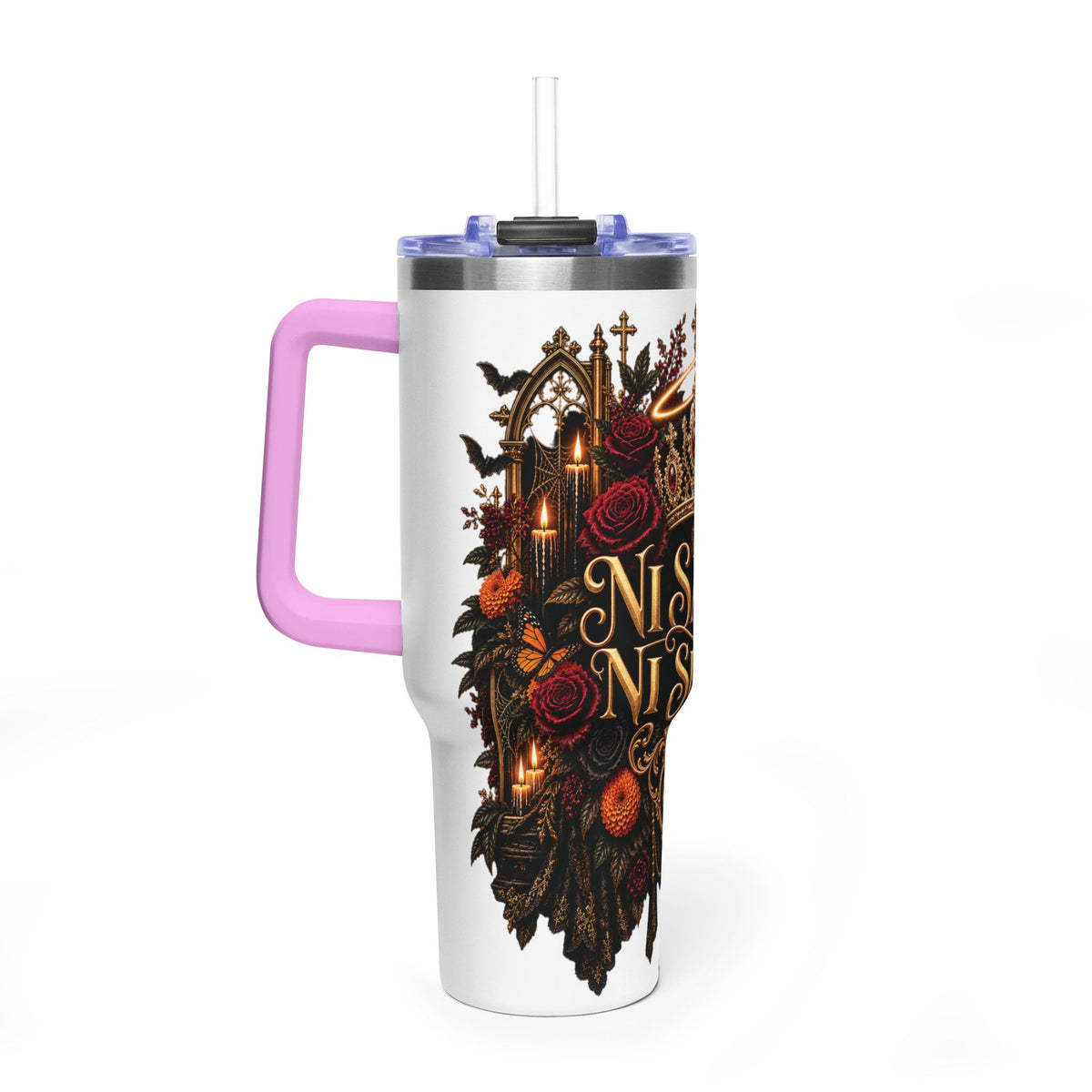 Ni Santa, Ni Sumisa | Vacuum Thermal Tumbler, 40oz