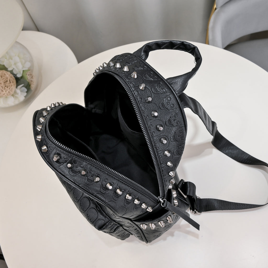 Confidence collection Rivet Soft Leather brand vibe Backpack