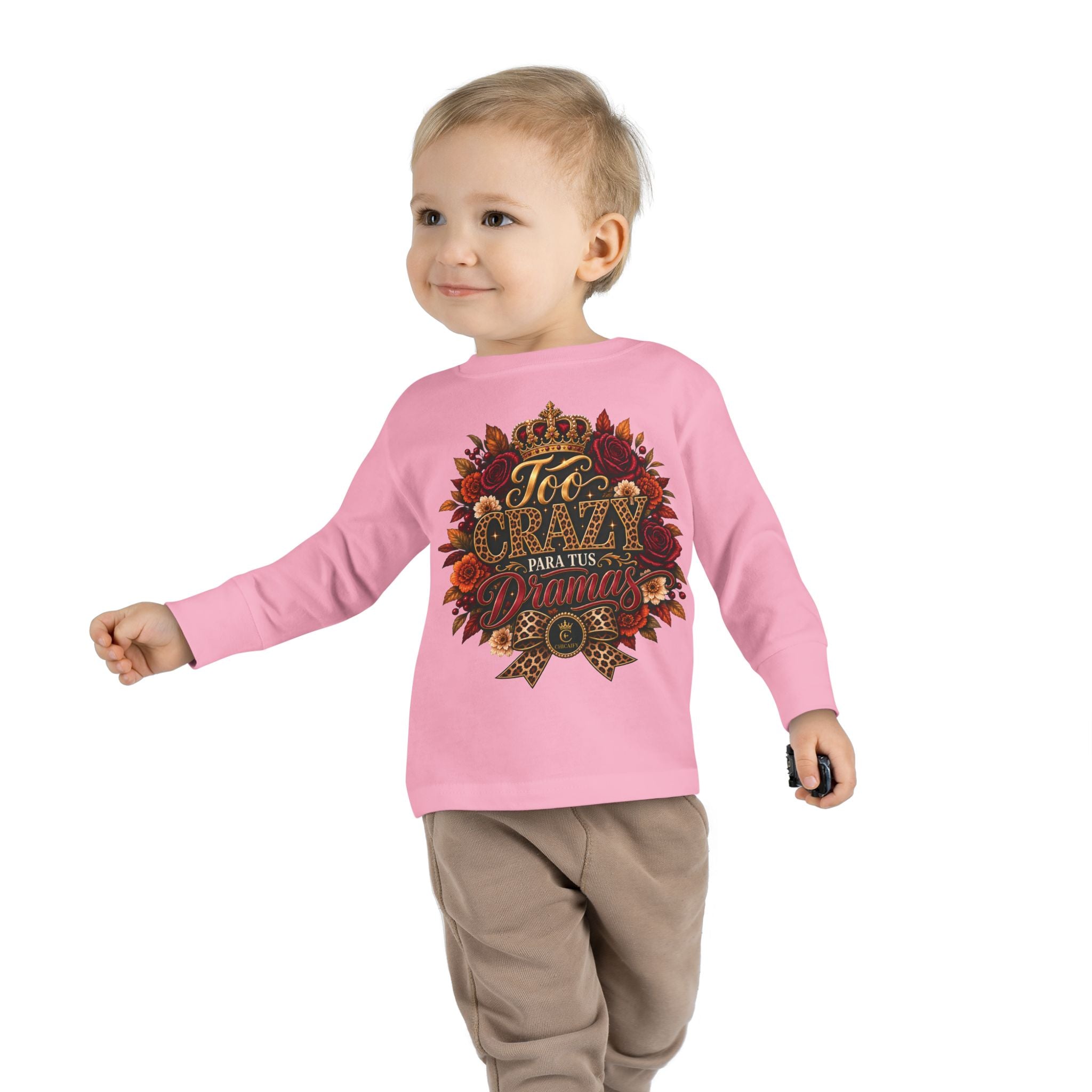 Too Crazy Para Tus Dramas – Jaguar Edition | Toddler Long Sleeve Tee