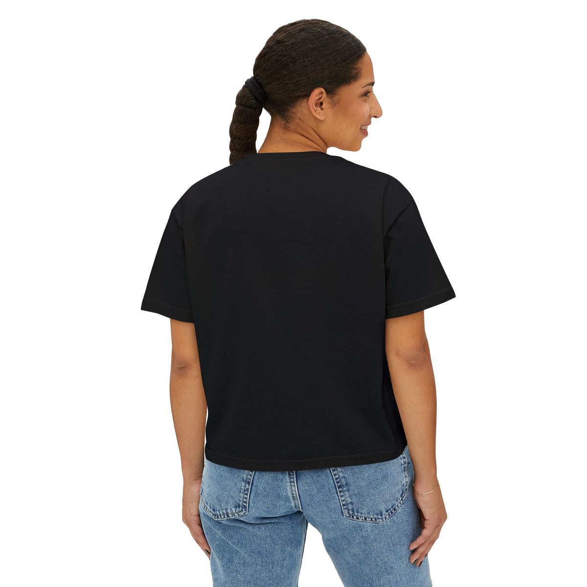 Chola Lux – Too Glam to Give a Damn | Women's Boxy Tee