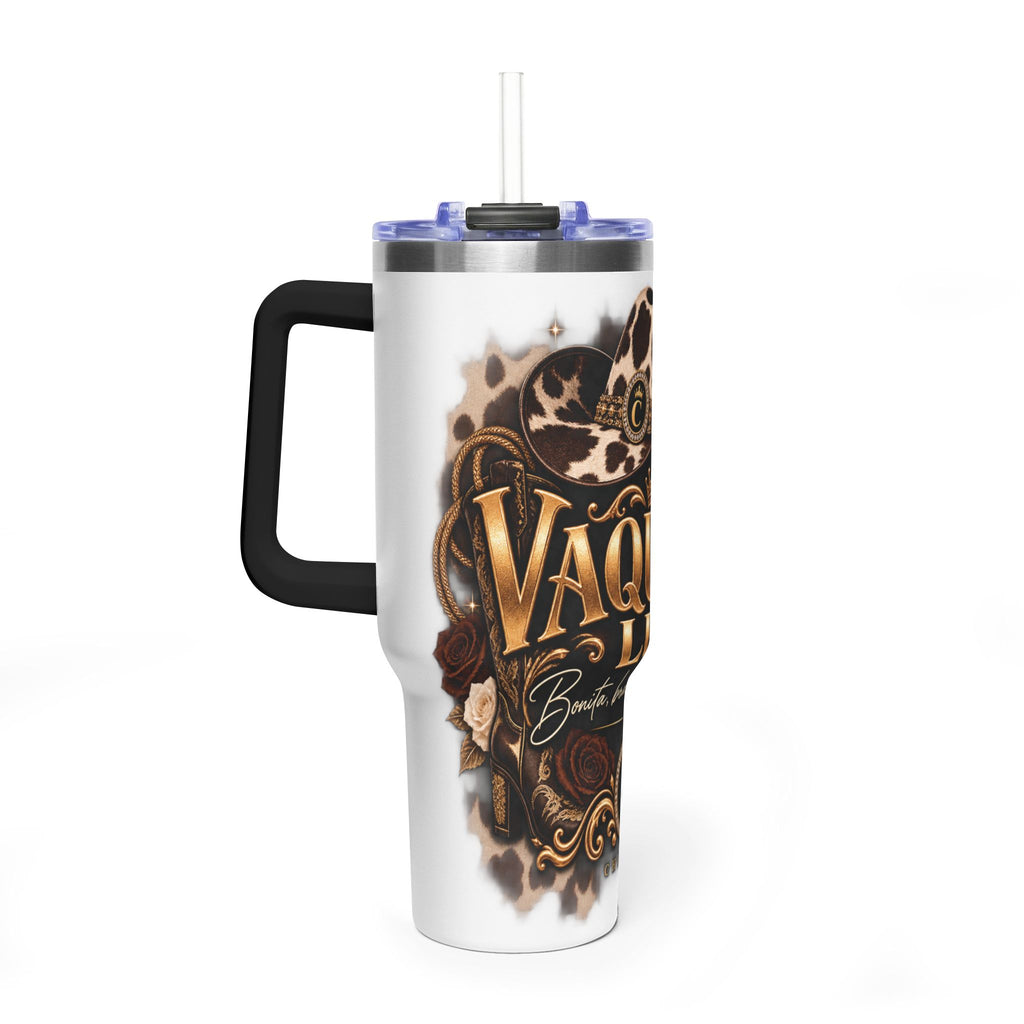 Vaquera Lux – Bonita, Brava y Bien Vestida | Vacuum Thermal Tumbler, 40oz