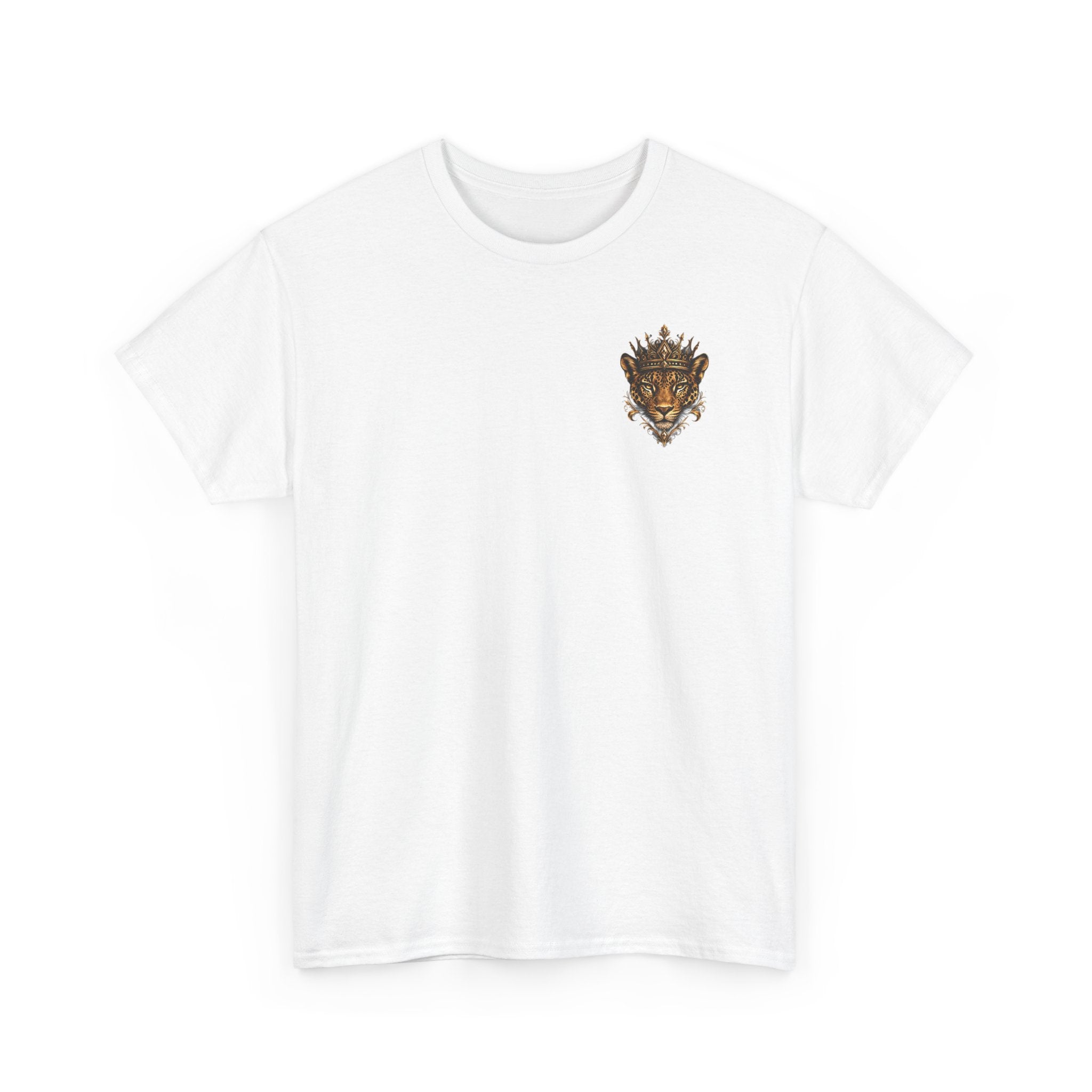 Golden Crowned Jaguar Tee — Graphic T-Shirt
