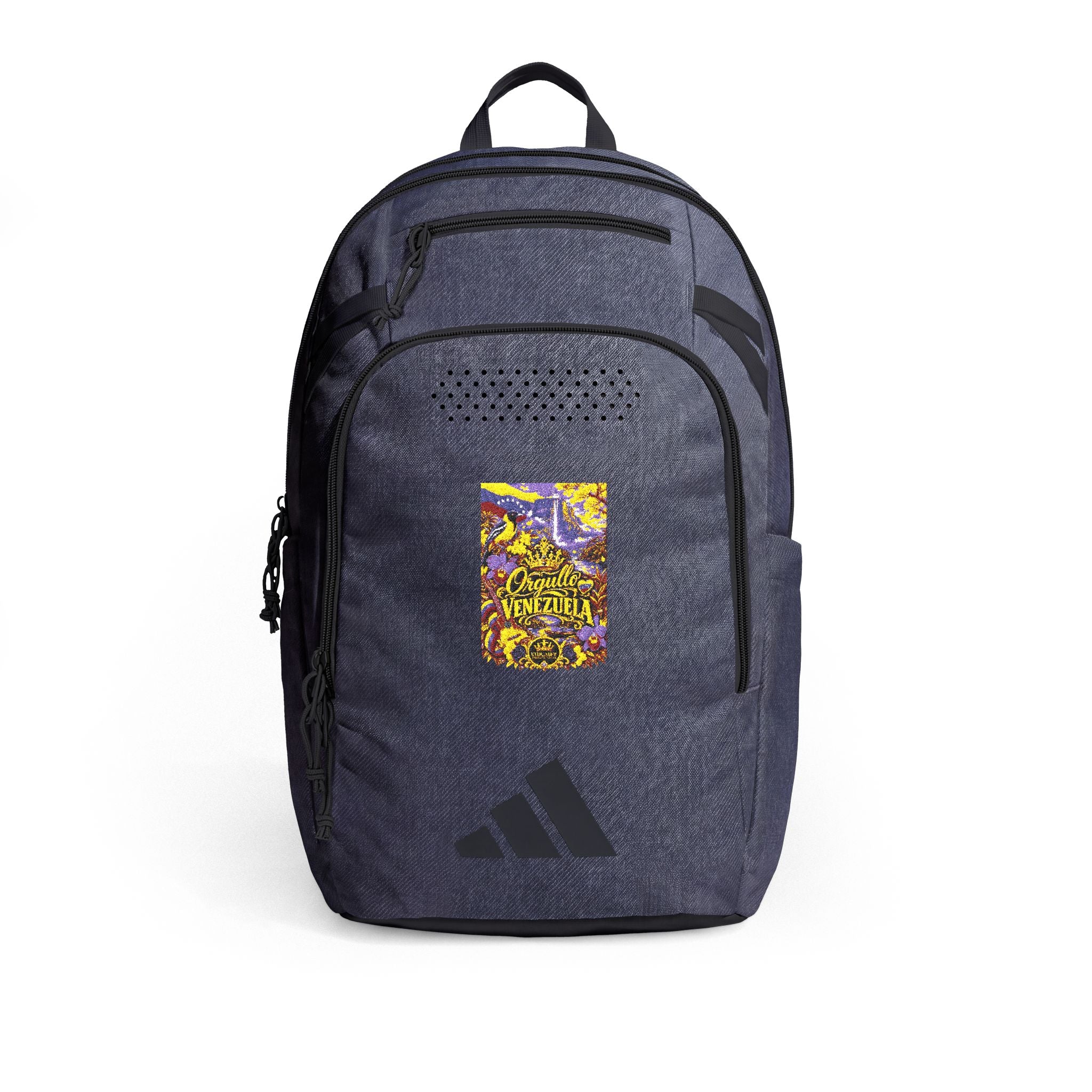 Orgullo Venezuela — Raíces Unidas Collection | adidas® Defender 5 Backpack (Embroidery)
