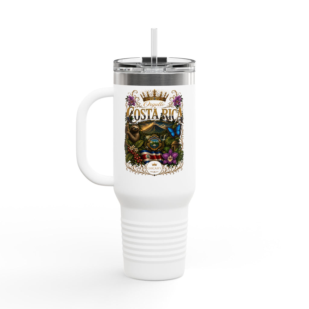Pura Vida Eterna | Costa Rica Heritage Insulated Travel Mug, 40oz