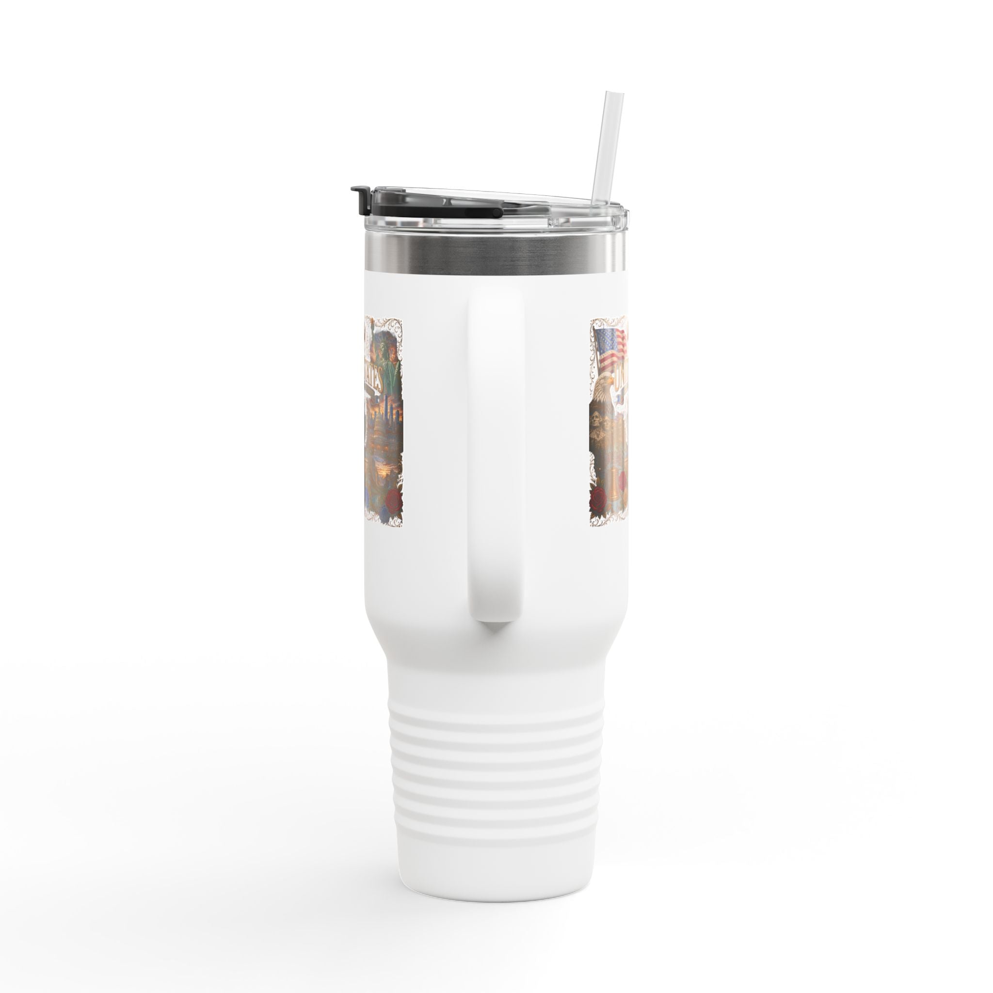 United States | Raíces Unidas Insulated Travel Mug, 40oz