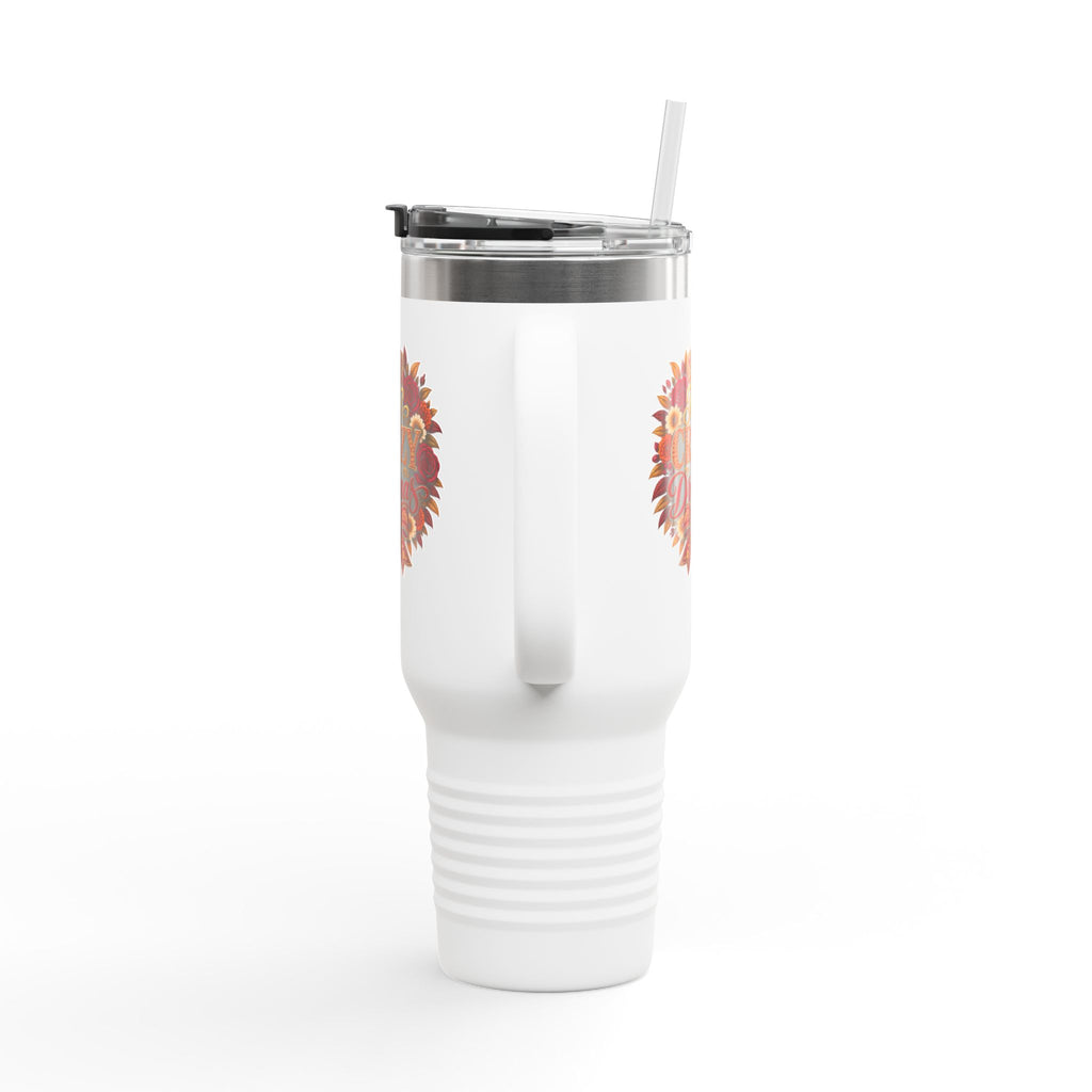 40oz Insulated Travel Mug — Too Crazy Para Tus Dramas – Charro-Inspired Edition