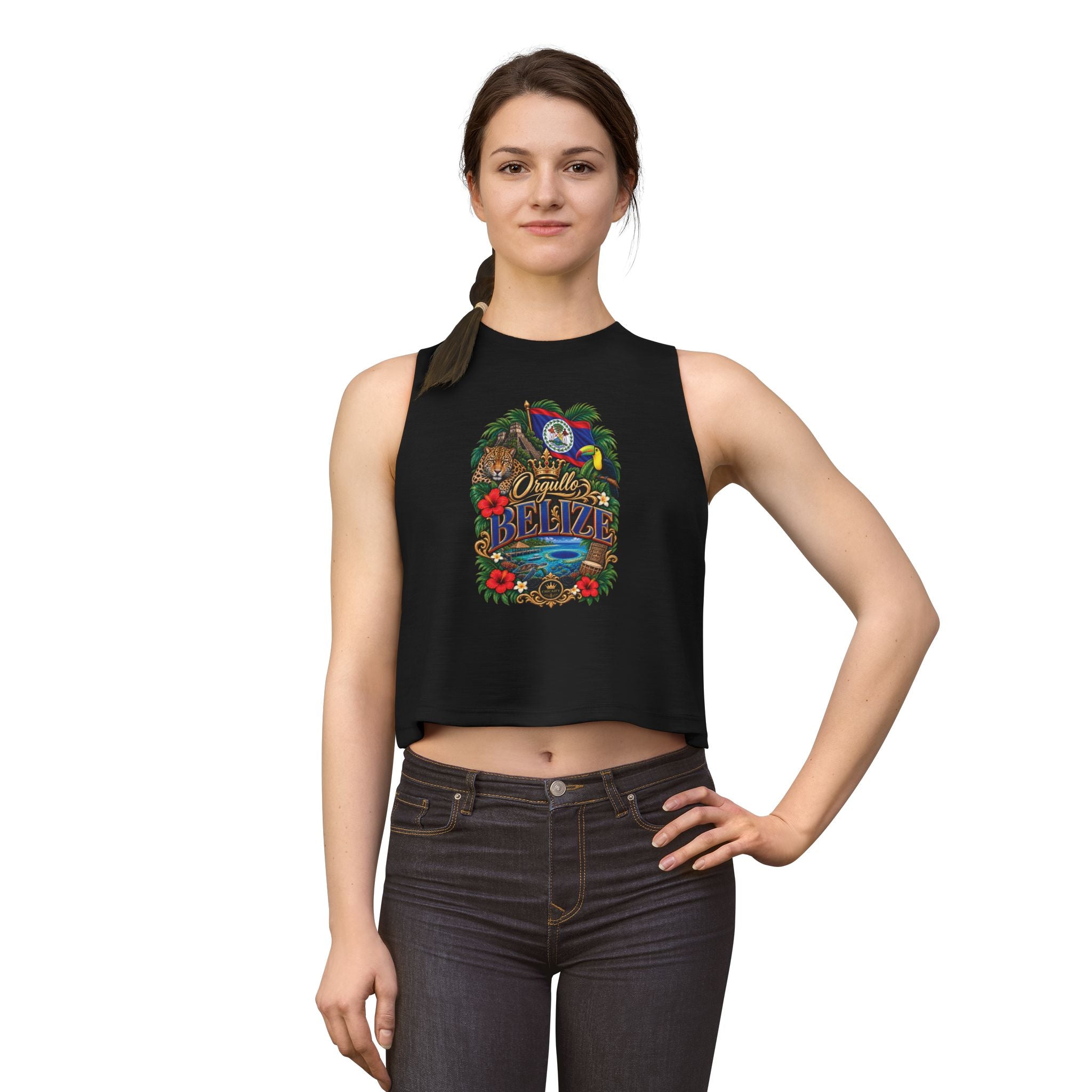 Orgullo Belize — Raíces Unidas Collection | Crop Top