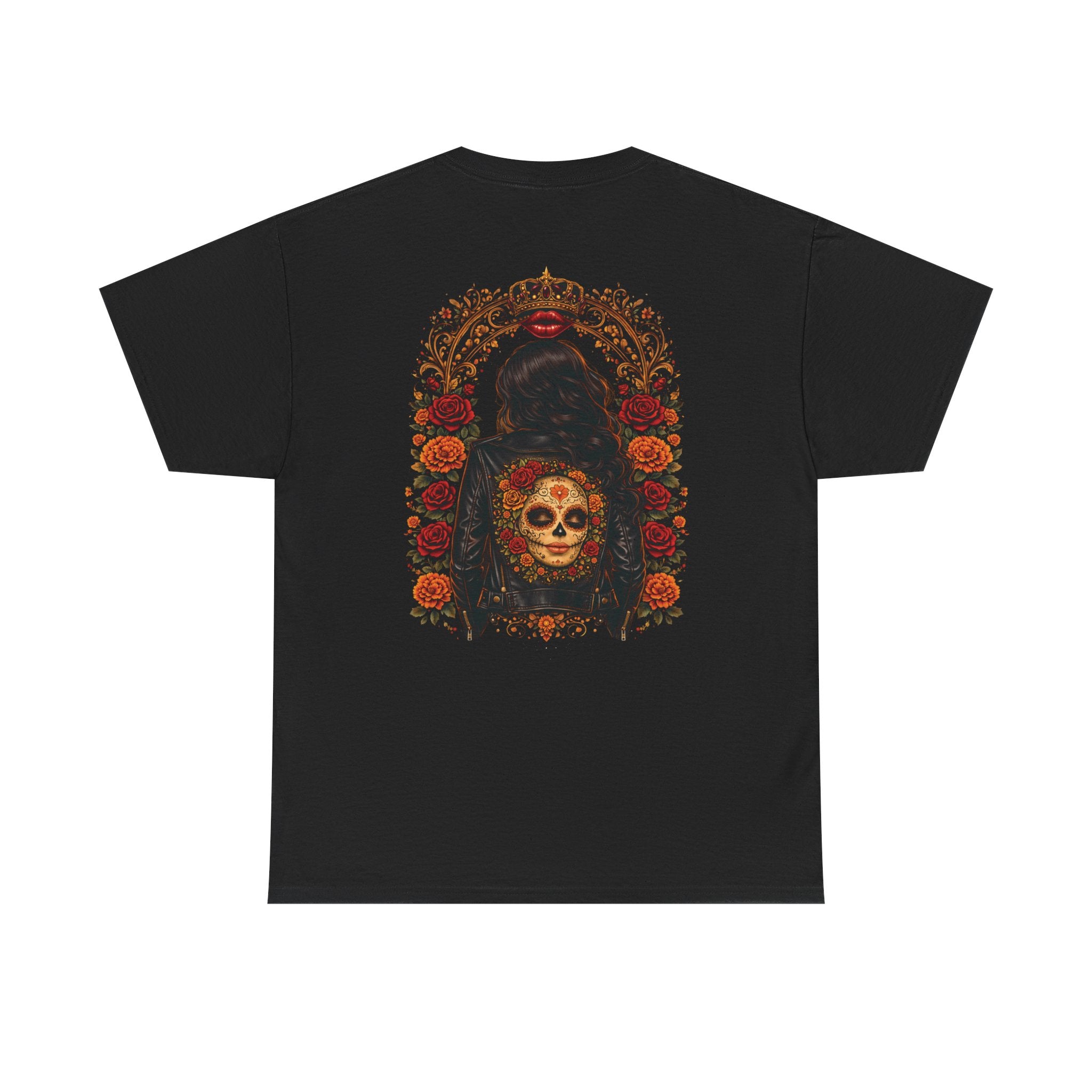 Day of the Dead Skull & Rose T‑Shirt