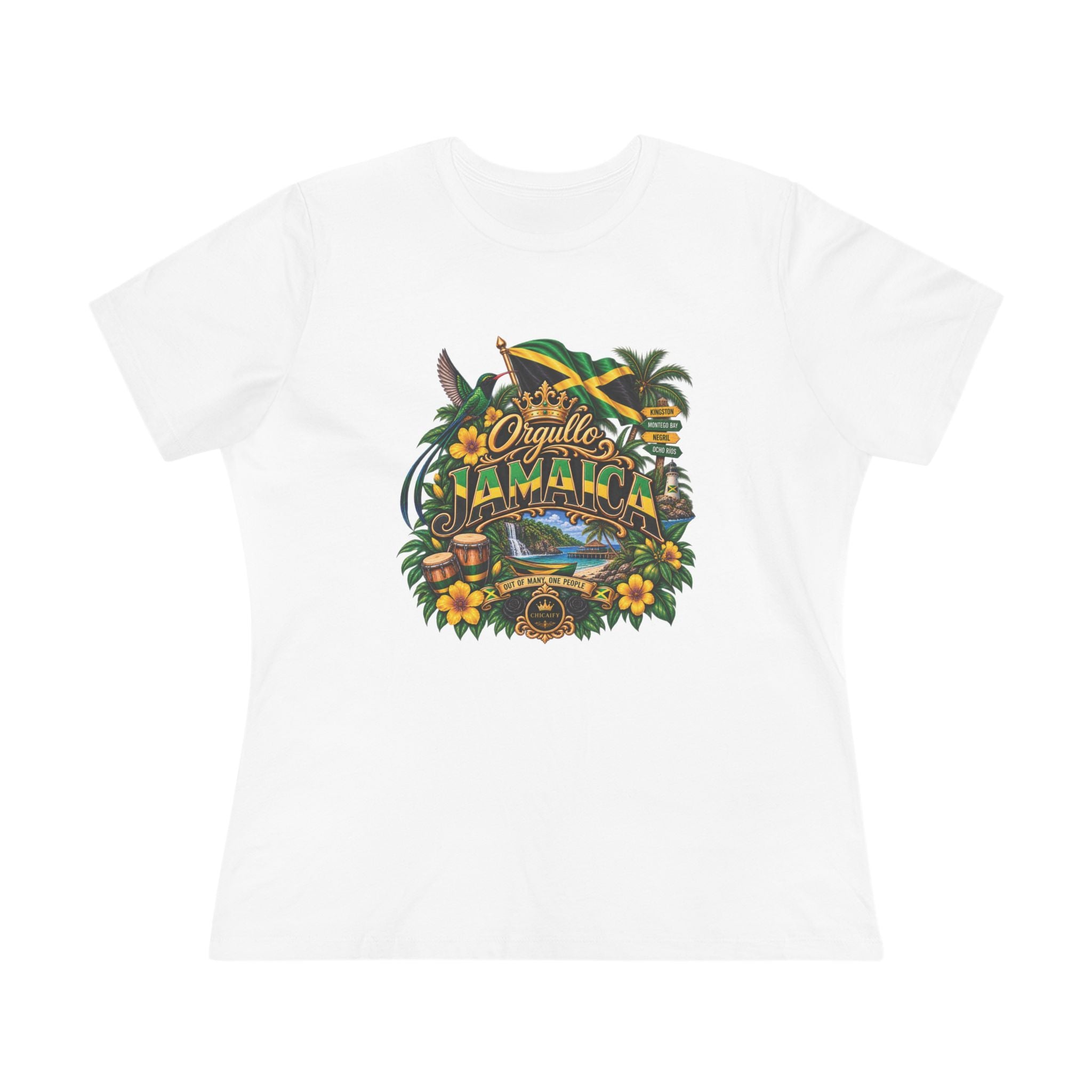 Orgullo Jamaica — Raíces Unidas Collection |  Cotton Tee
