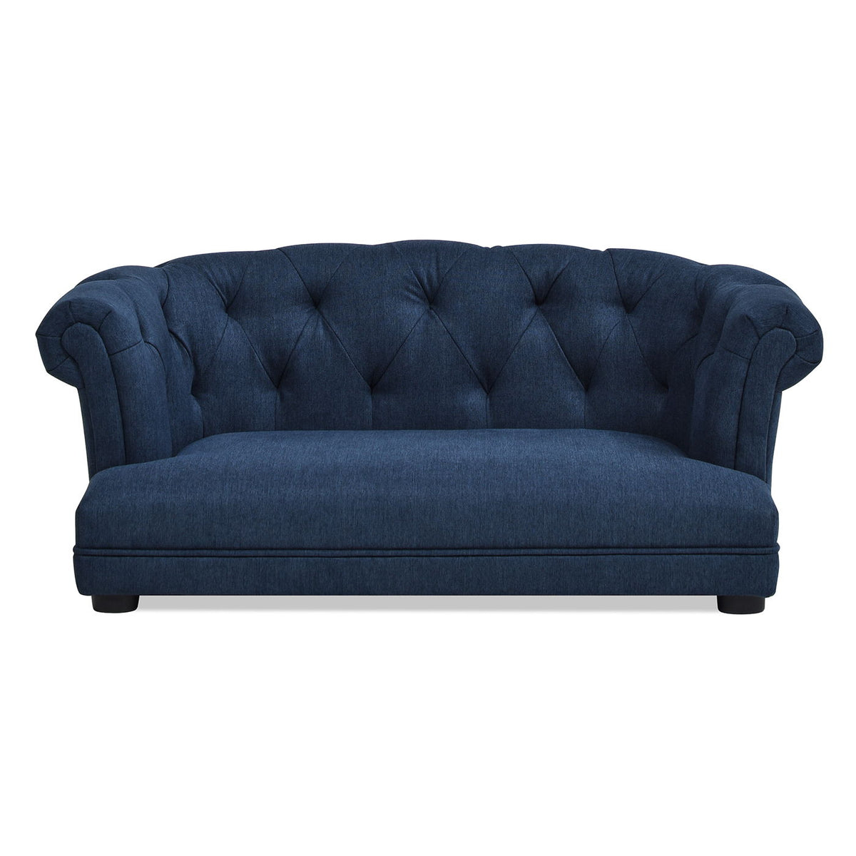 Chesterfield Dog Sofa Bed with High-Performance Upholstery - Medium
