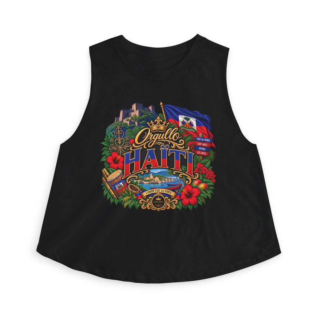 Orgullo Haiti — Raíces Unidas Collection | Crop Top