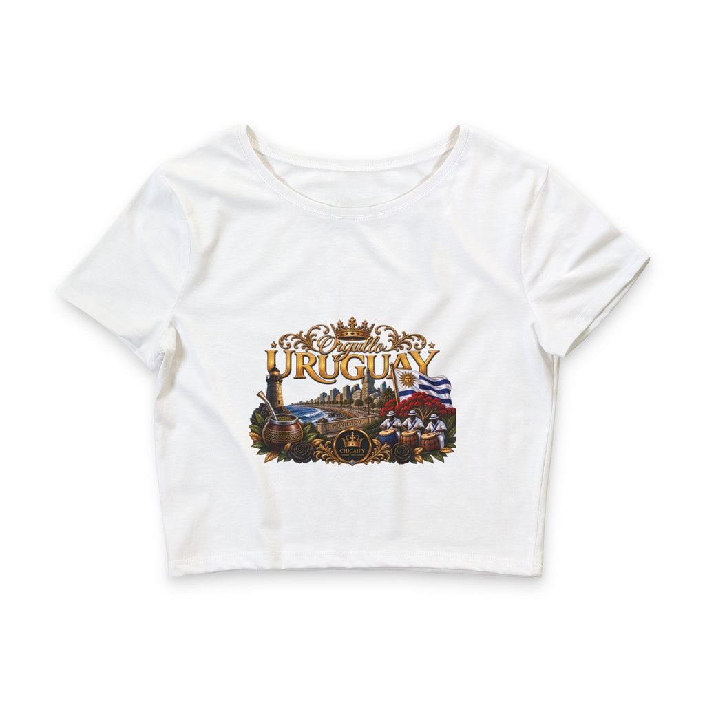 Orgullo Uruguay — Raíces Unidas Collection | Crop Tee