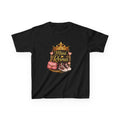 Kids Tee — "Mini Reina" Crown & Shoes Graphic