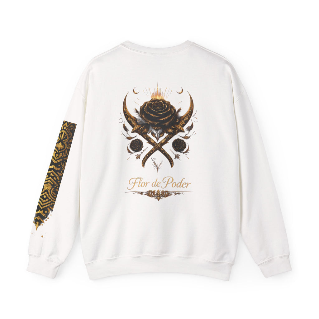 Flor de Poder sweatshirt | Crewneck sweatshirt