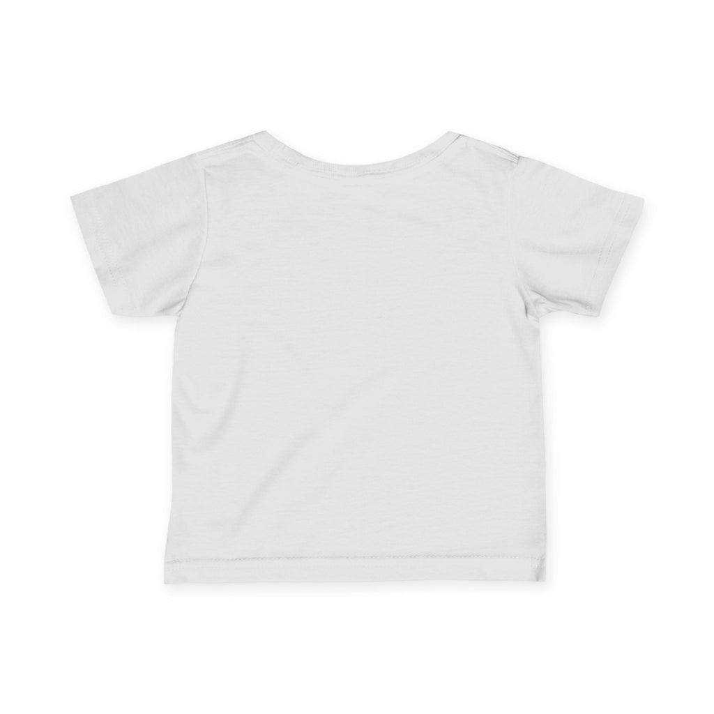 Infant Tee — "Mini Reina" Princess Crown & Glitter Shoes Baby Shirt