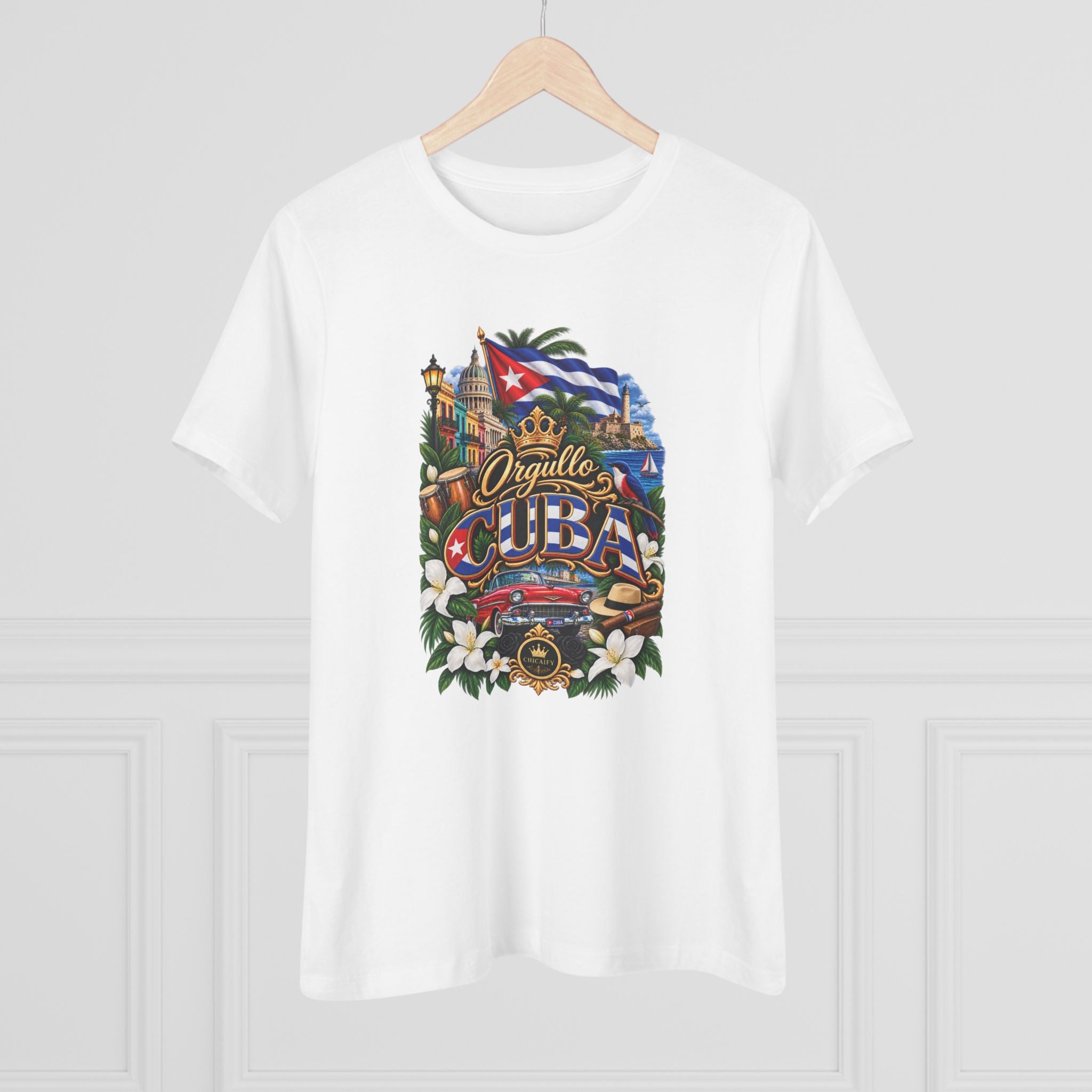Orgullo Cuba — Raíces Unidas Collection |  Cotton Tee