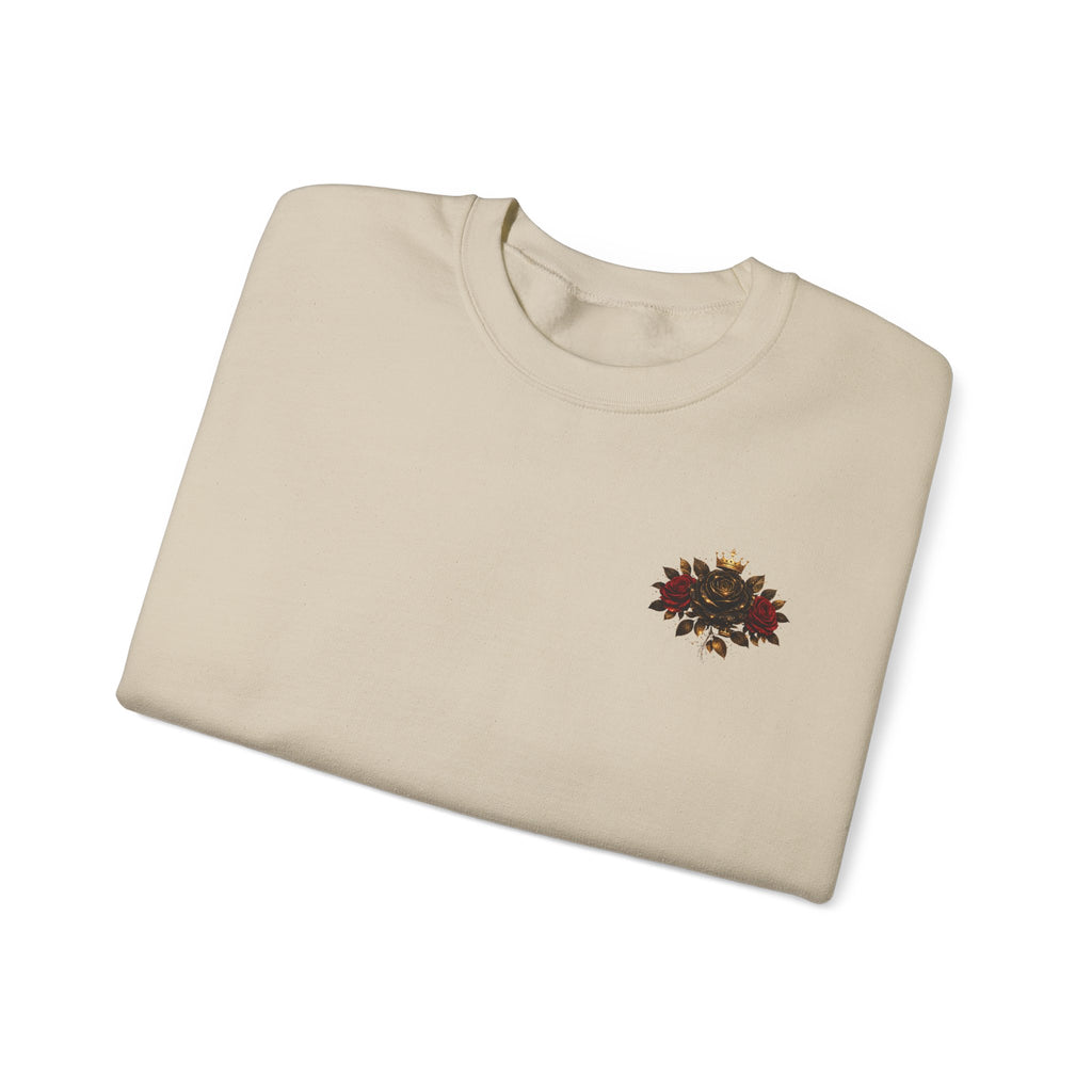 Bloom Like a Queen Sweatshirt — Floral Crown Crewneck