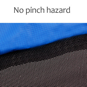 55-Inch Kids' Trampoline with Safety Enclosure | Blue