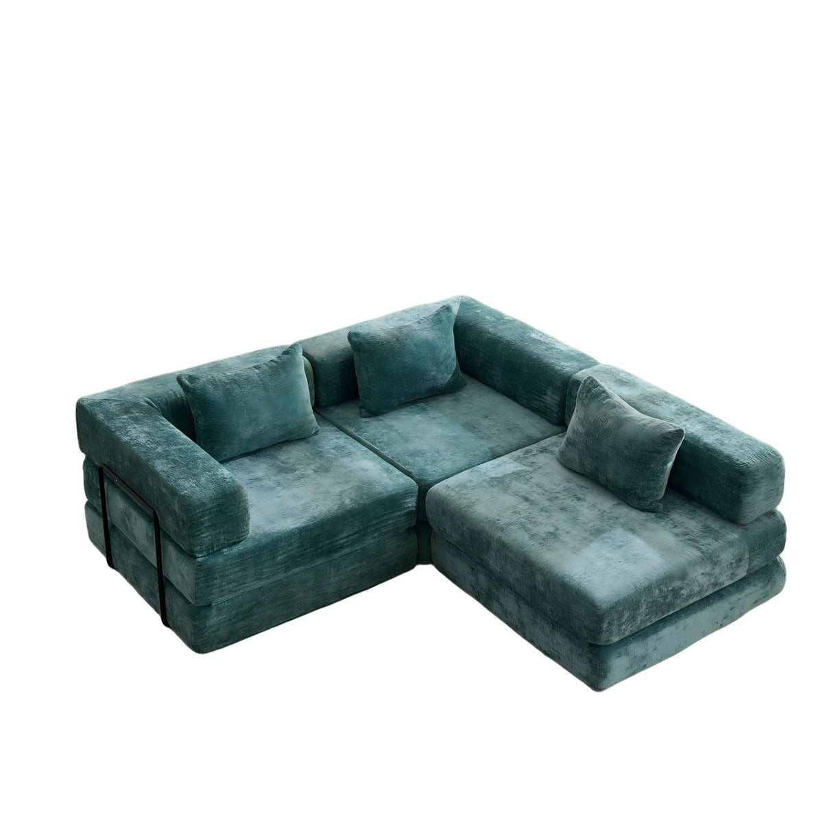 Convertible Floor Sofa Bed with Modular Design - Multiple Colors