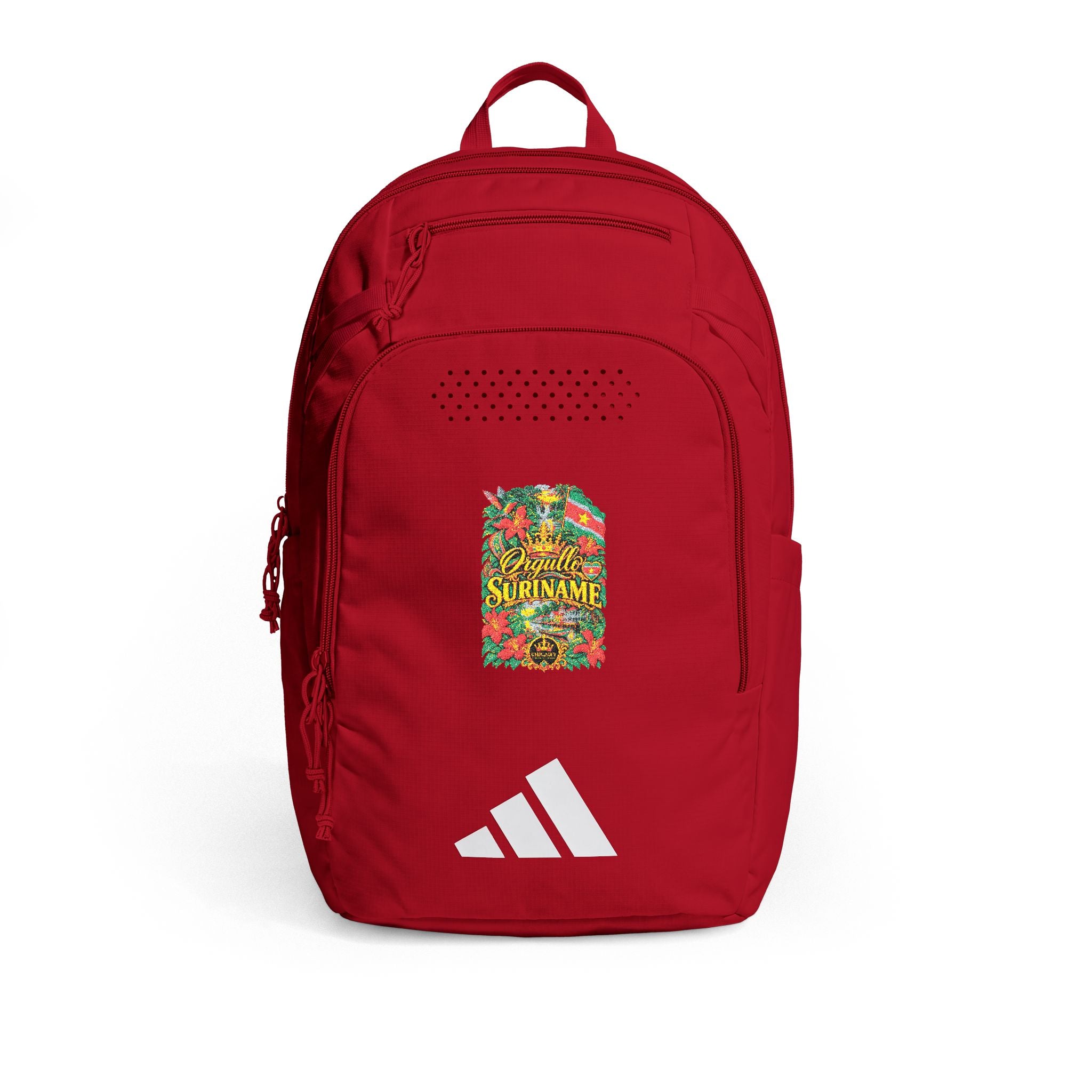 Orgullo Suriname — Raíces Unidas Collection | adidas® Defender 5 Backpack (Embroidery)
