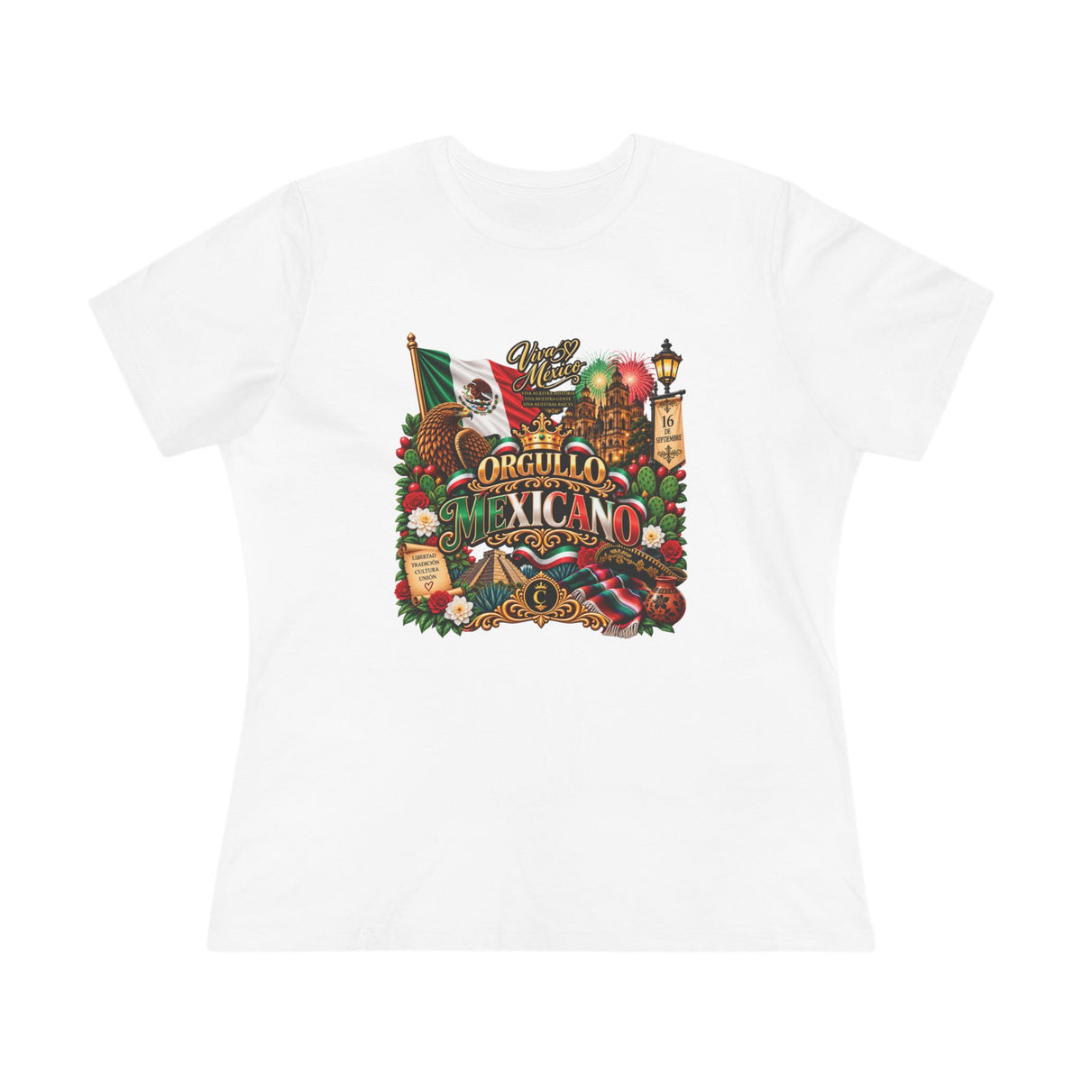 Orgullo Mexicano — Mexican Independence Day Edition | Women's Cotton Tee