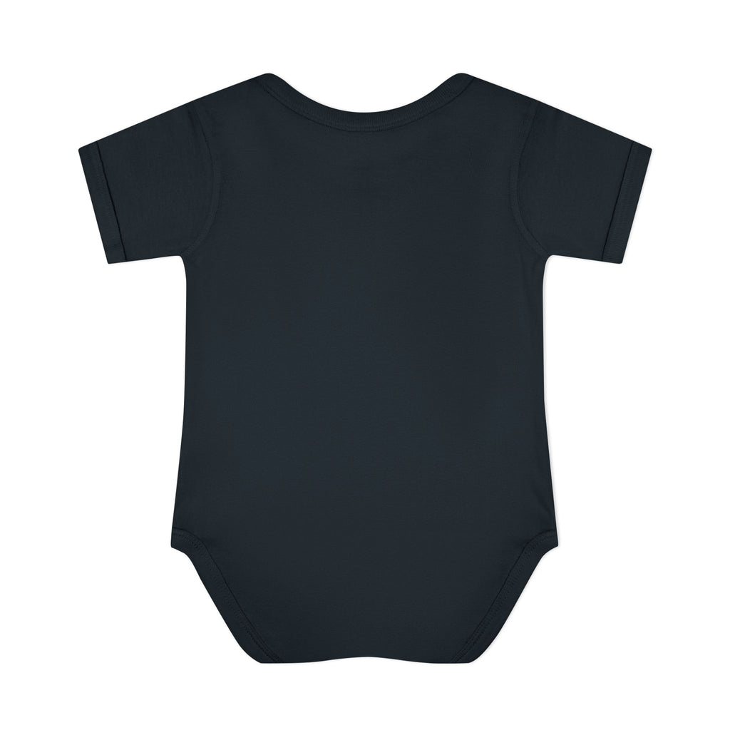 Baby Bodysuit – “Born Wild Raised Royal” Jaguar Cub Graphic Infant Onesie