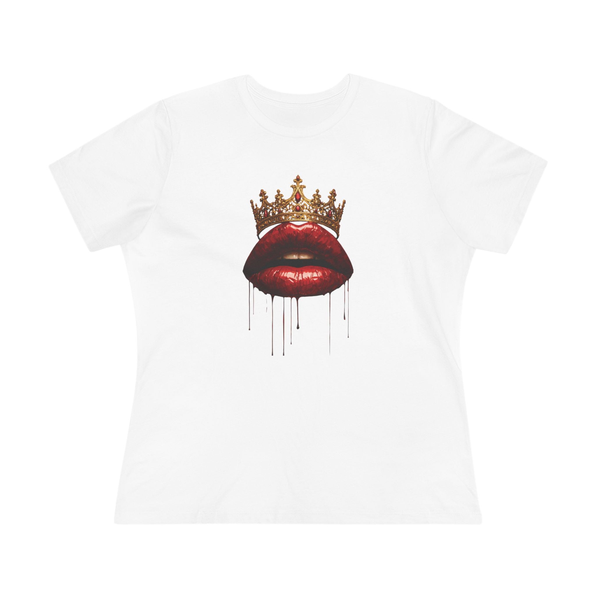 Crowned Lips Graphic Cotton Tee
