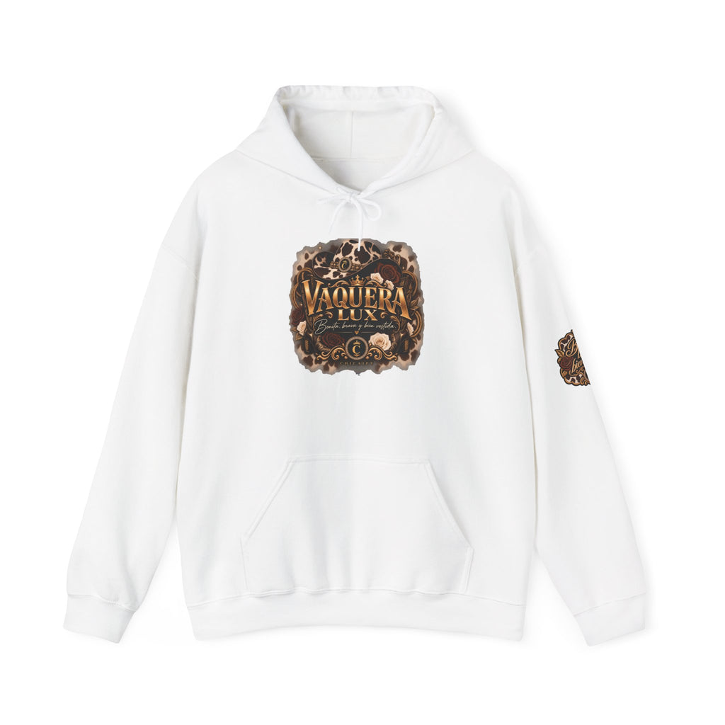 Vaquera Lux – Bonita, Brava y Bien Vestida | Heavy Blend™ Hooded Sweatshirt