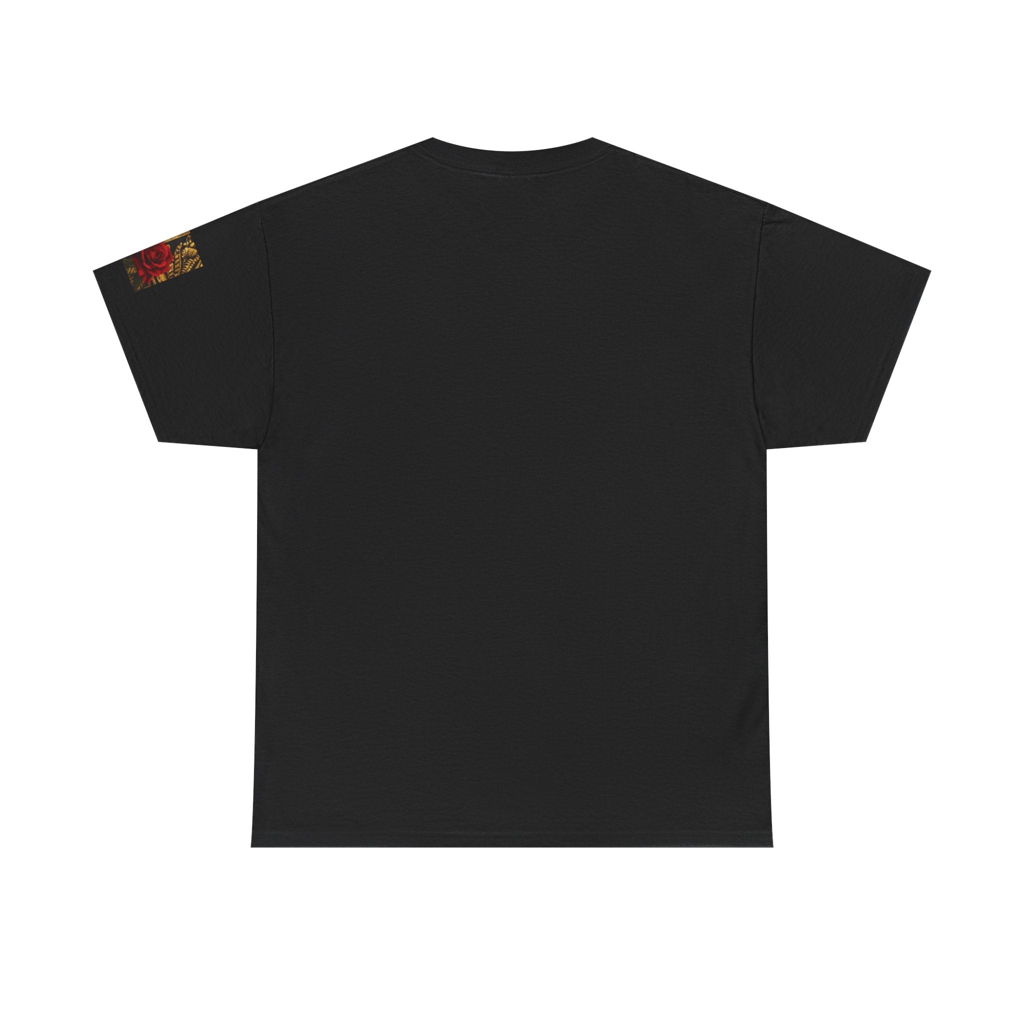 Reina Azteca T‑Shirt — Aztec Sunstone & Rose Graphic Tee —